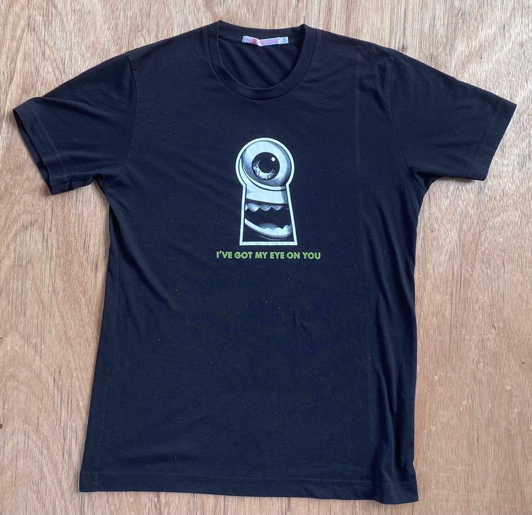 image of Disney Pixar Monster Inc C11 in Black, Men's (Size Medium)