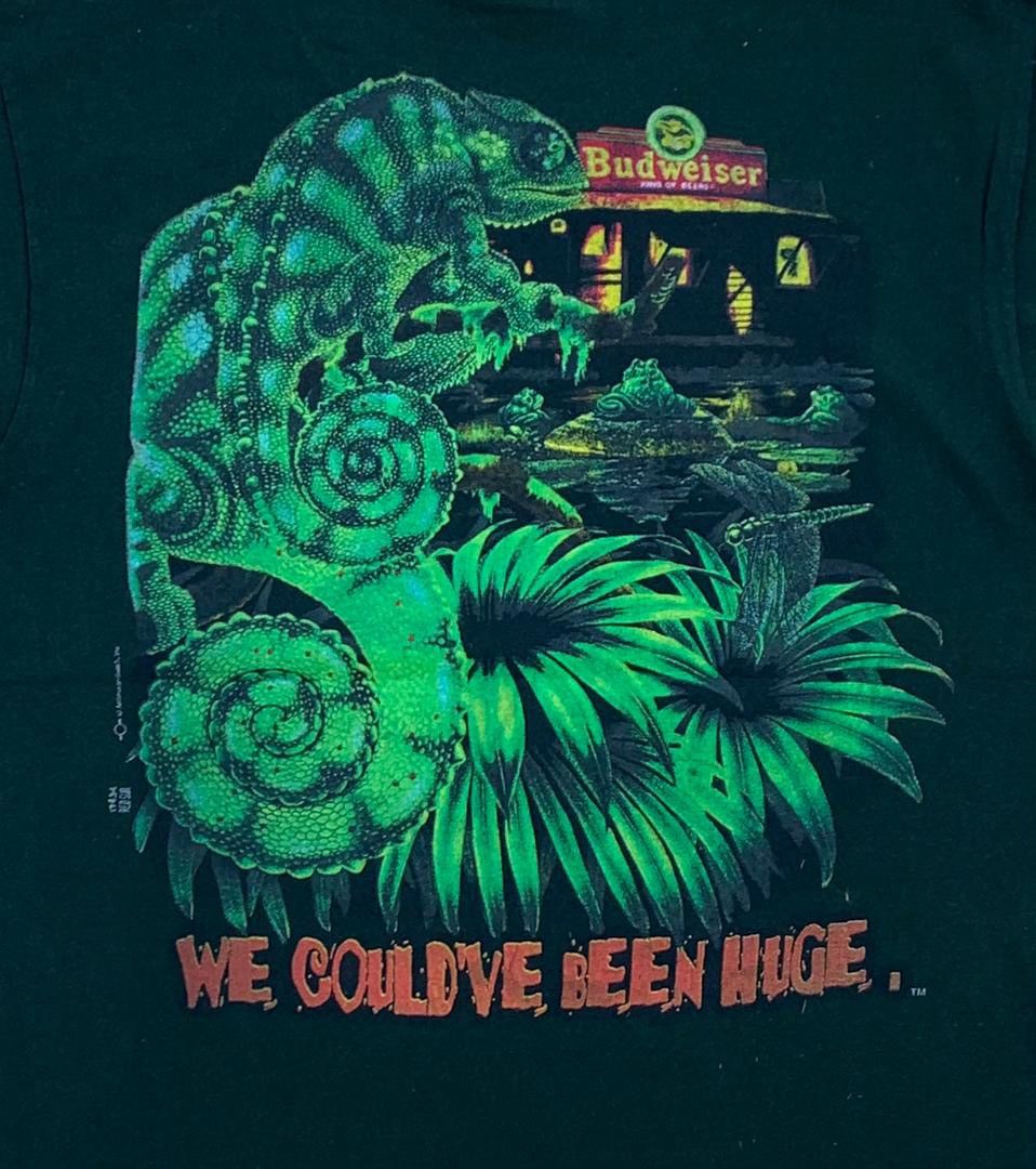 Budweiser × Habitat × Vintage Vintage Habitat Iguana Budweiser Size US L / EU 52-54 / 3 - 4 Thumbnail