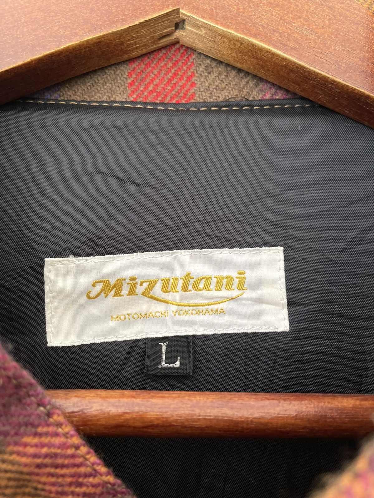 Japanese Brand × Vintage VINTAGE MIZUTANI TARTAN JACKET Size US L / EU 52-54 / 3 - 6 Thumbnail