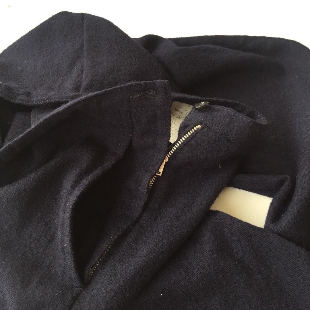Comme des Garcons 💥Vintage 90s Comme Des Garcons Tricot Dark Blue Pant Size 27" / US 4 / IT 40 - 6 Thumbnail