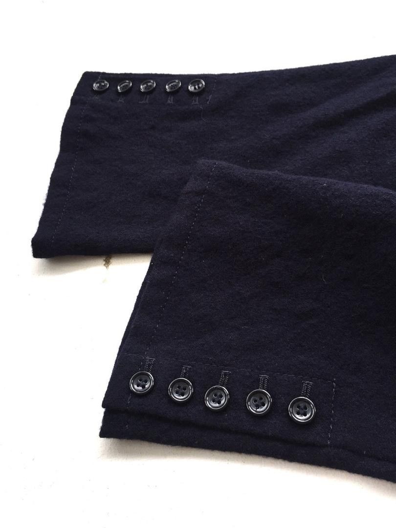 Comme des Garcons 💥Vintage 90s Comme Des Garcons Tricot Dark Blue Pant Size 27" / US 4 / IT 40 - 2 Thumbnail