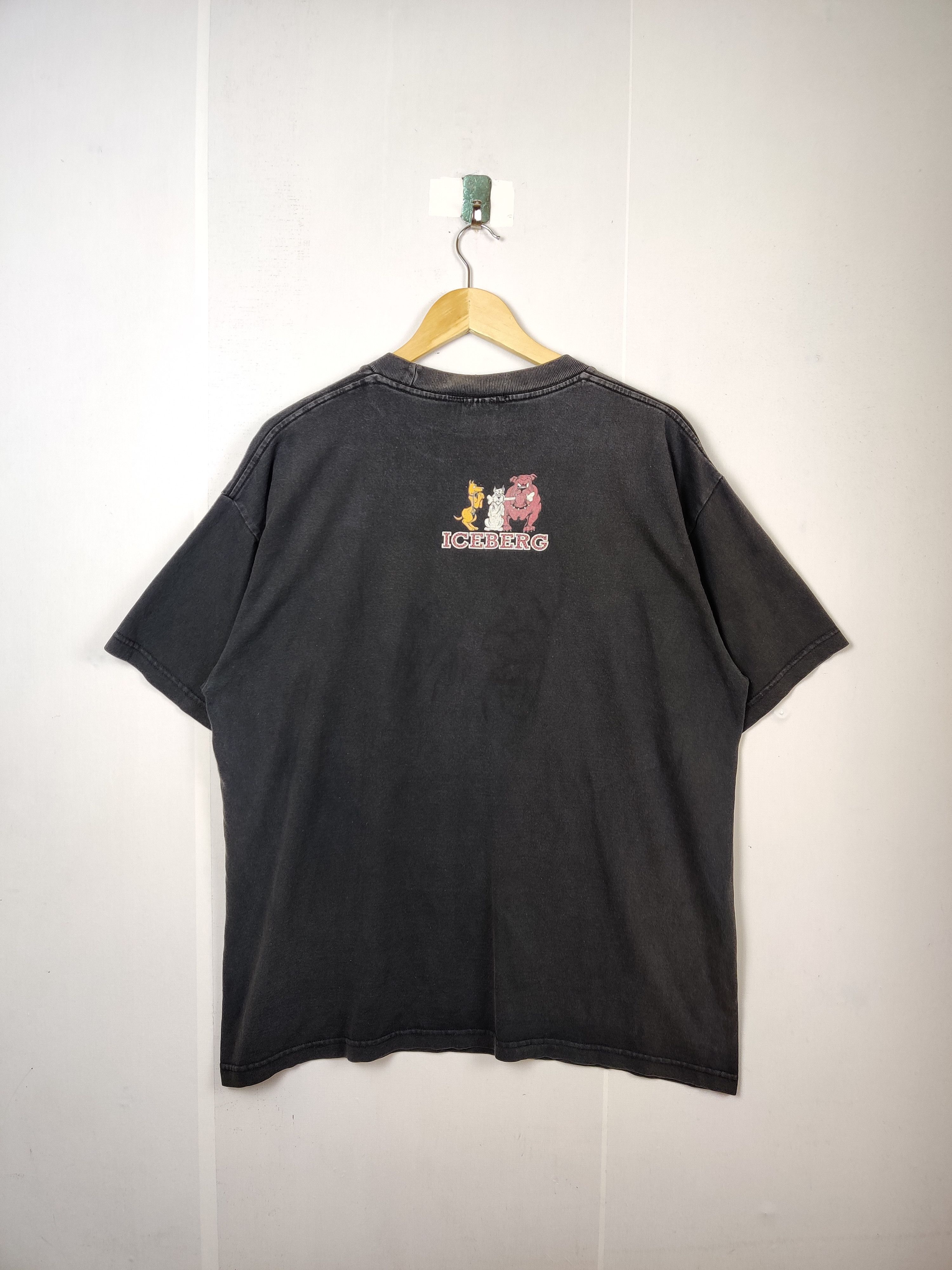 Iceberg Vintage Iceberg Jeans Bull Dog Tee Tshirt Size US XL / EU 56 / 4 - 10 Thumbnail