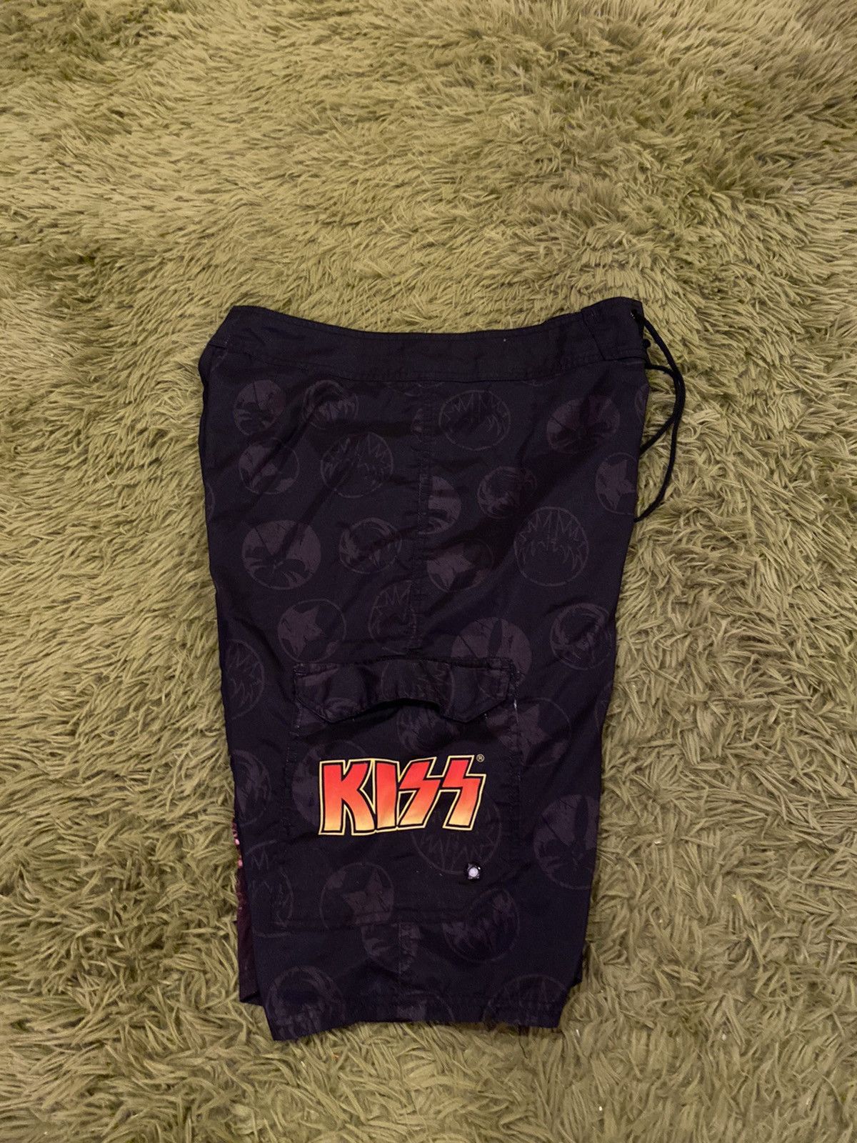 Band Tees × KISS × Vintage Vintage 2005 Kiss Band shorts Size US 30 / EU 46 - 3 Thumbnail
