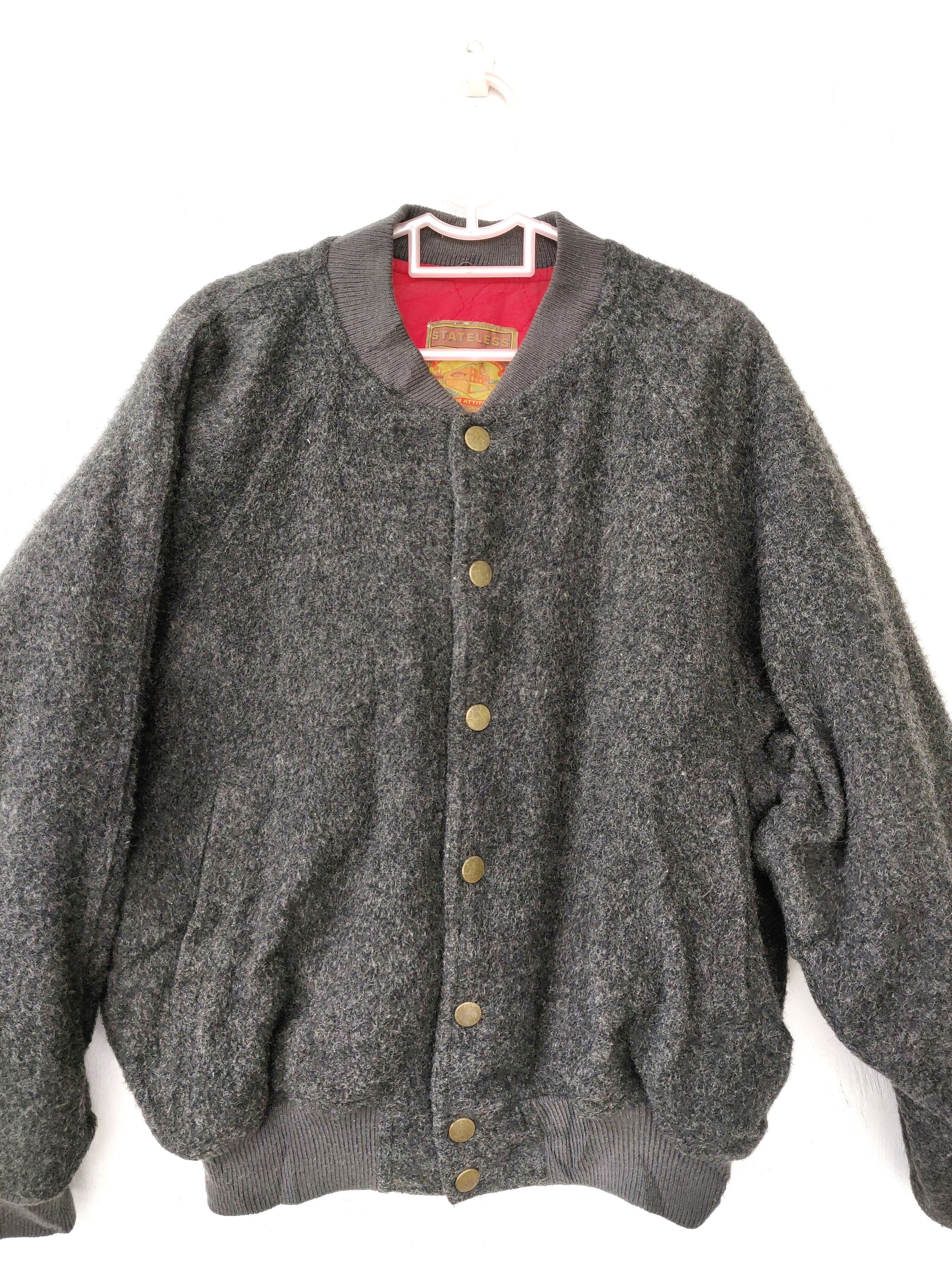 Japanese Brand × Vintage 🔥Japanese Brand Kearney House Bomber Wool Jacket Size US M / EU 48-50 / 2 - 3 Thumbnail