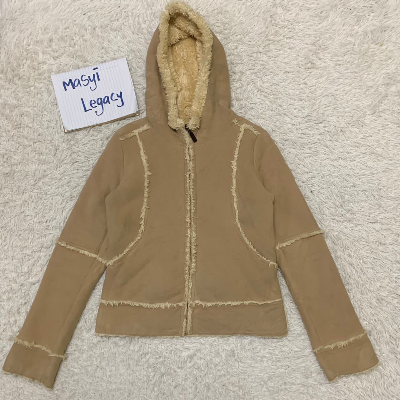 Japanese Brand Uniqlo Fleece sherpa jacket Size S / US 4 / IT 40 - 1 Thumbnail