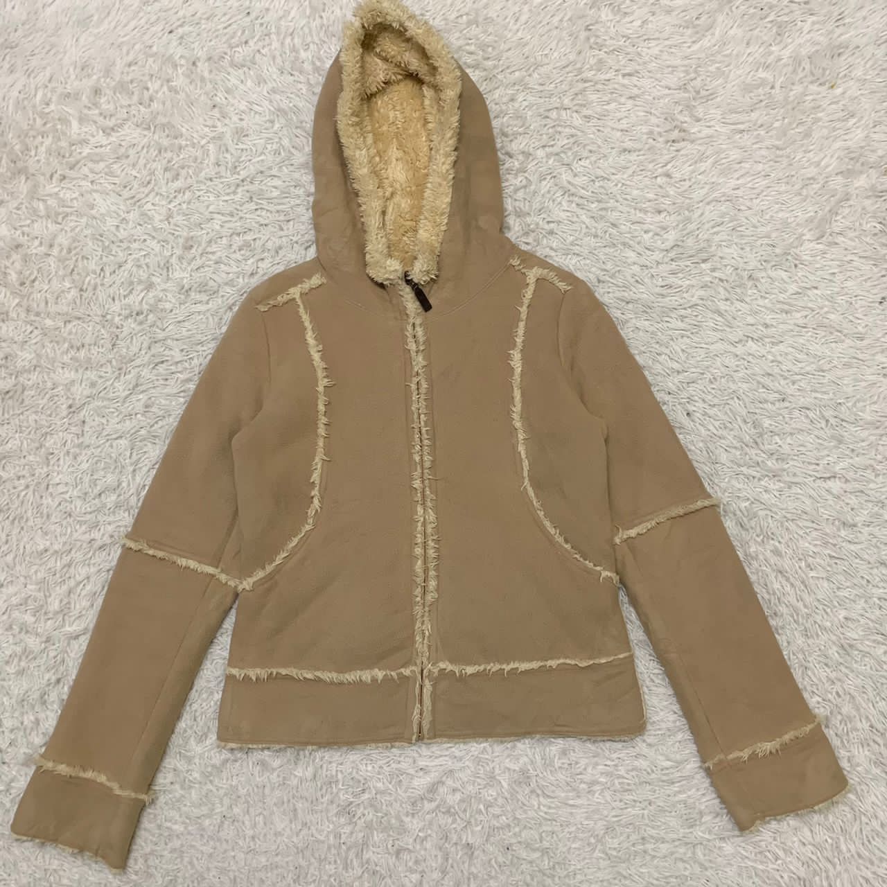 Japanese Brand Uniqlo Fleece sherpa jacket Size S / US 4 / IT 40 - 12 Thumbnail