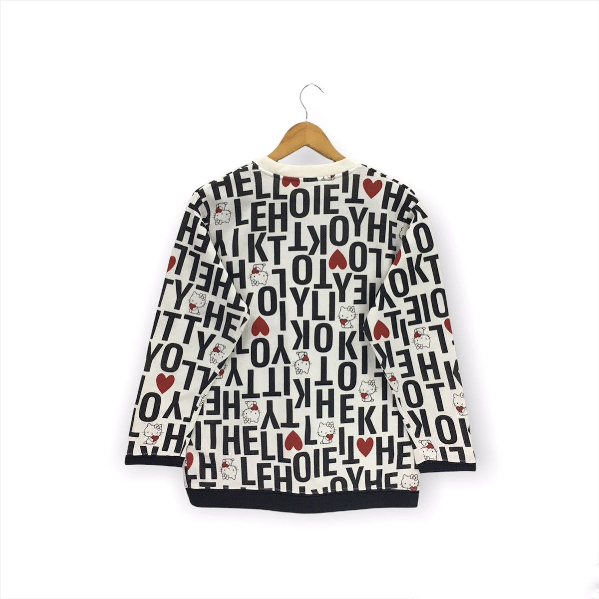 Anime × Cartoon Network × Japanese Brand Vintage Hello Kitty Full Print Cartoon Sweatshirt Size S / US 4 / IT 40 - 2 Thumbnail