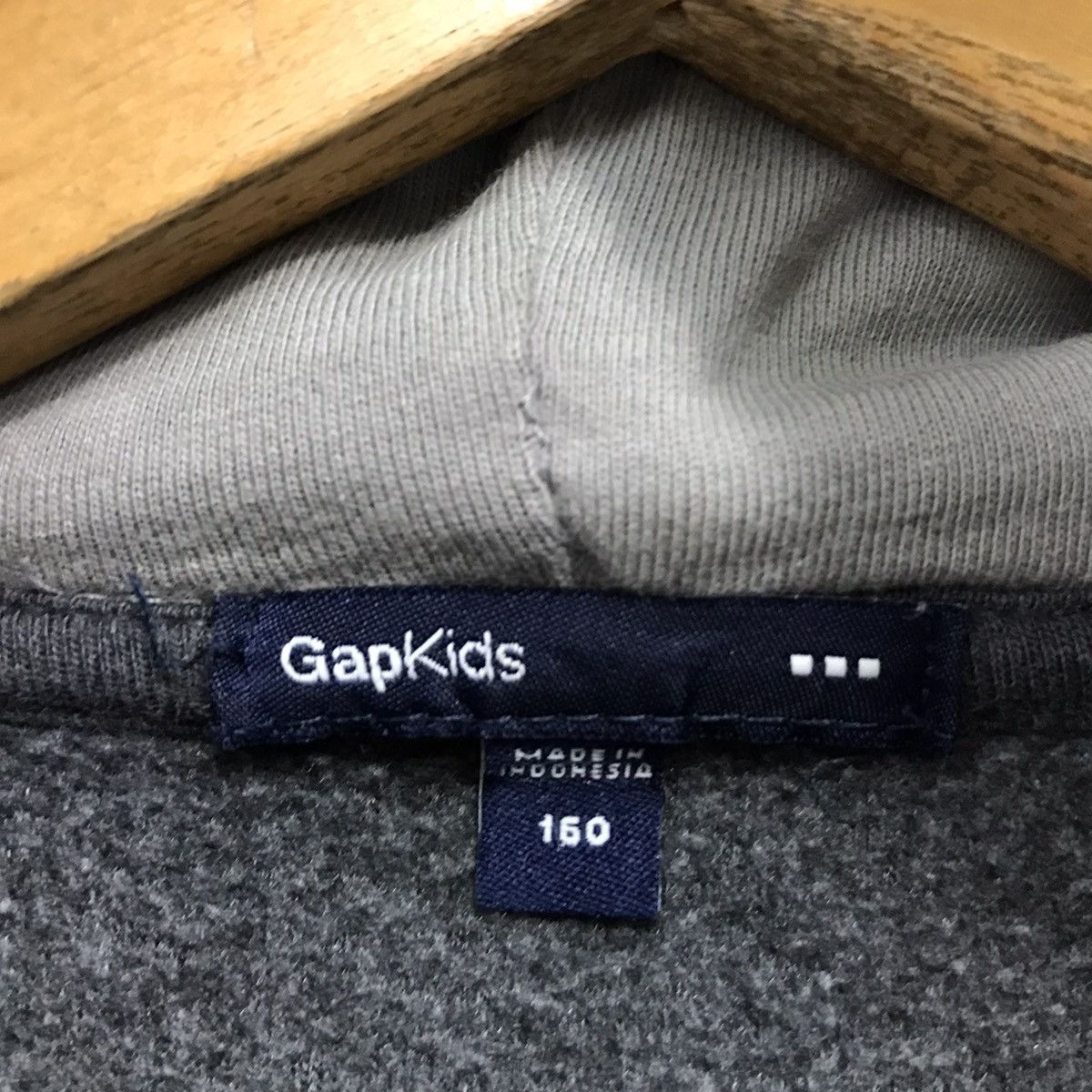 Gap × Vintage Vintage Gap Big Logo Spellout Hoddie Size US S / EU 44-46 / 1 - 7 Thumbnail