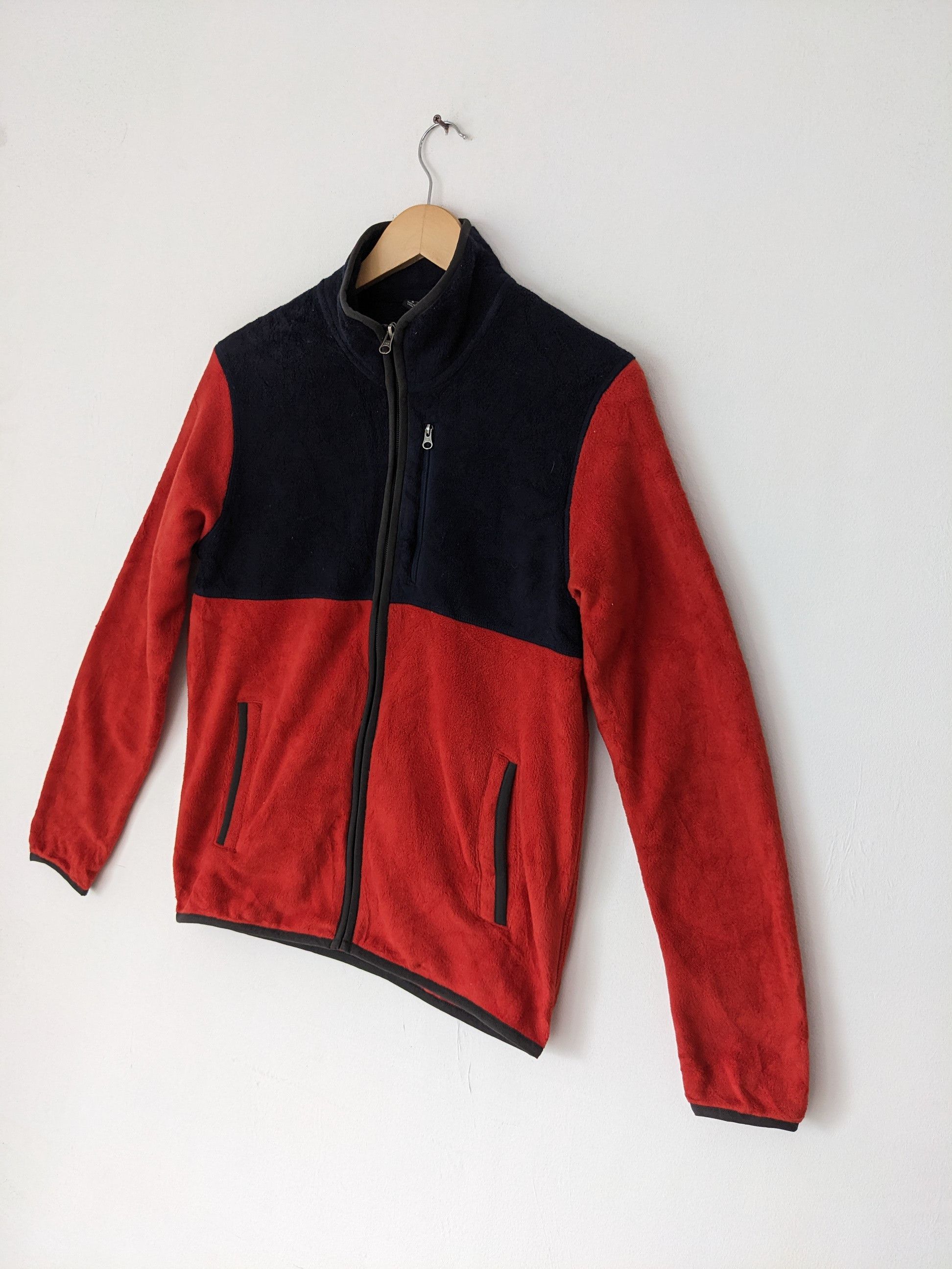 Japanese Brand × Uniqlo Uniqlo Fleece Jacket Colour Block Size US M / EU 48-50 / 2 - 4 Thumbnail