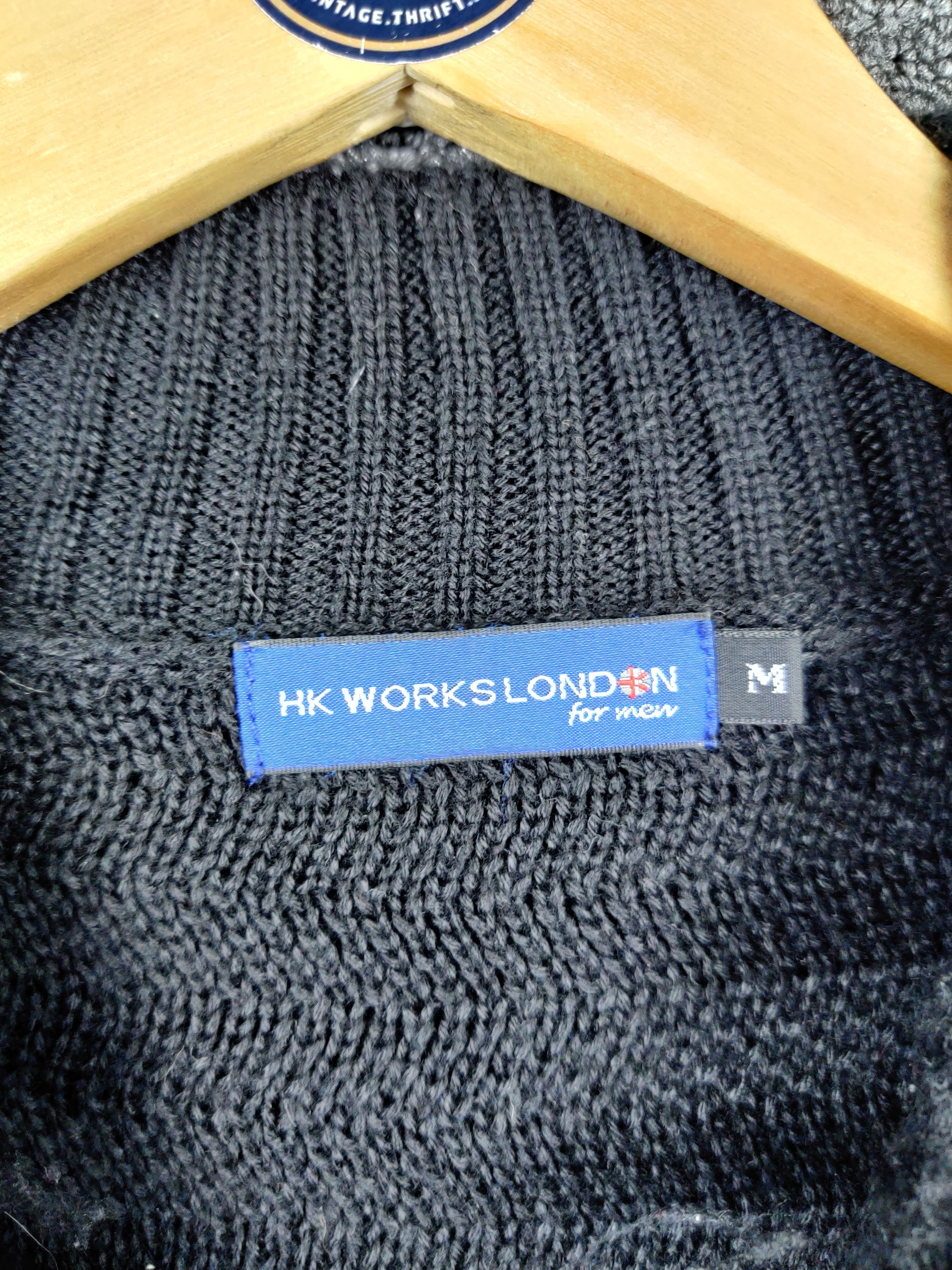 Aran Isles Knitwear Japanese Brand HK Works London Knit Sweater Size US M / EU 48-50 / 2 - 6 Thumbnail