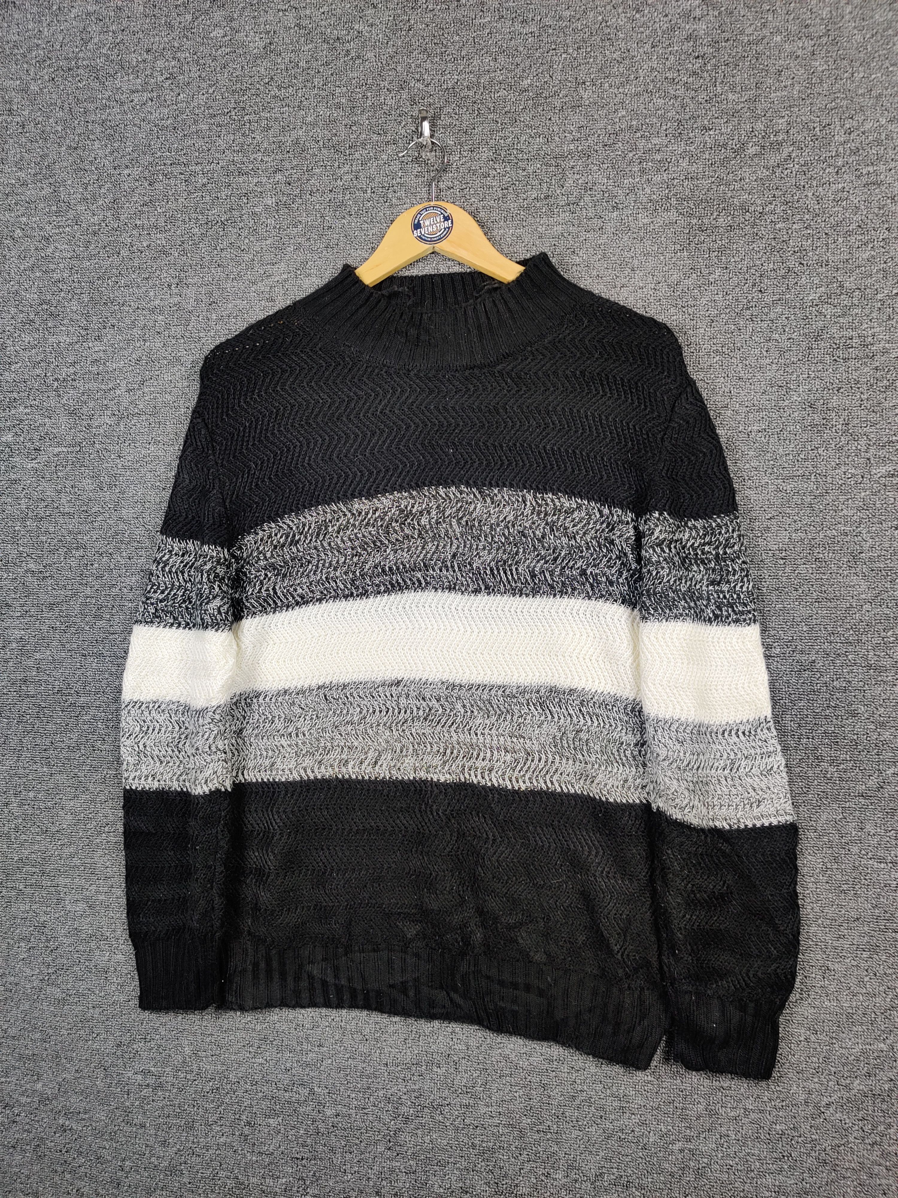 Aran Isles Knitwear Japanese Brand HK Works London Knit Sweater Size US M / EU 48-50 / 2 - 2 Thumbnail