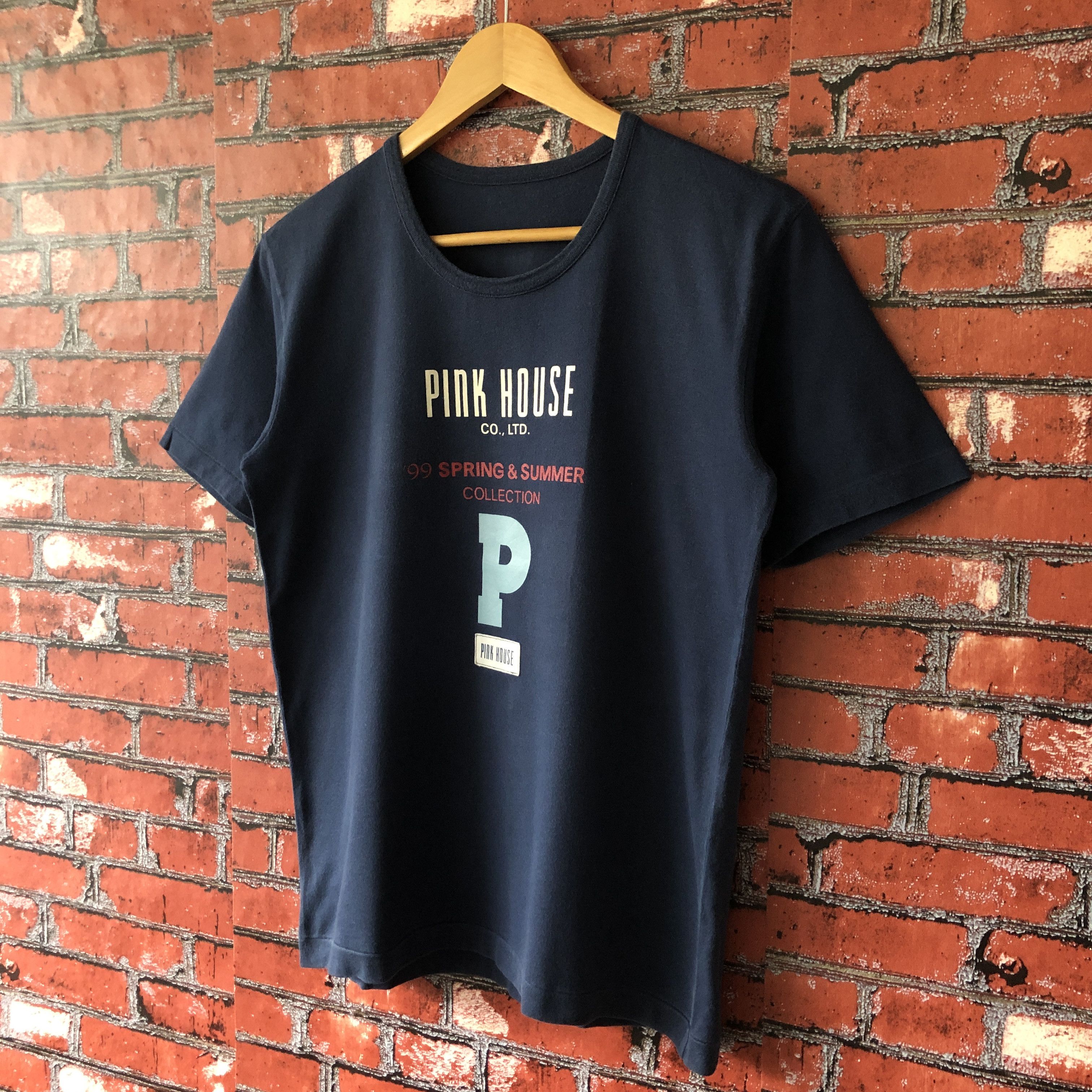 Karl Helmut × Pink House × Vintage SS99 Pink House Karl Helmut Big Logo Vintage Tee Shirt M Size US M / EU 48-50 / 2 - 10 Thumbnail