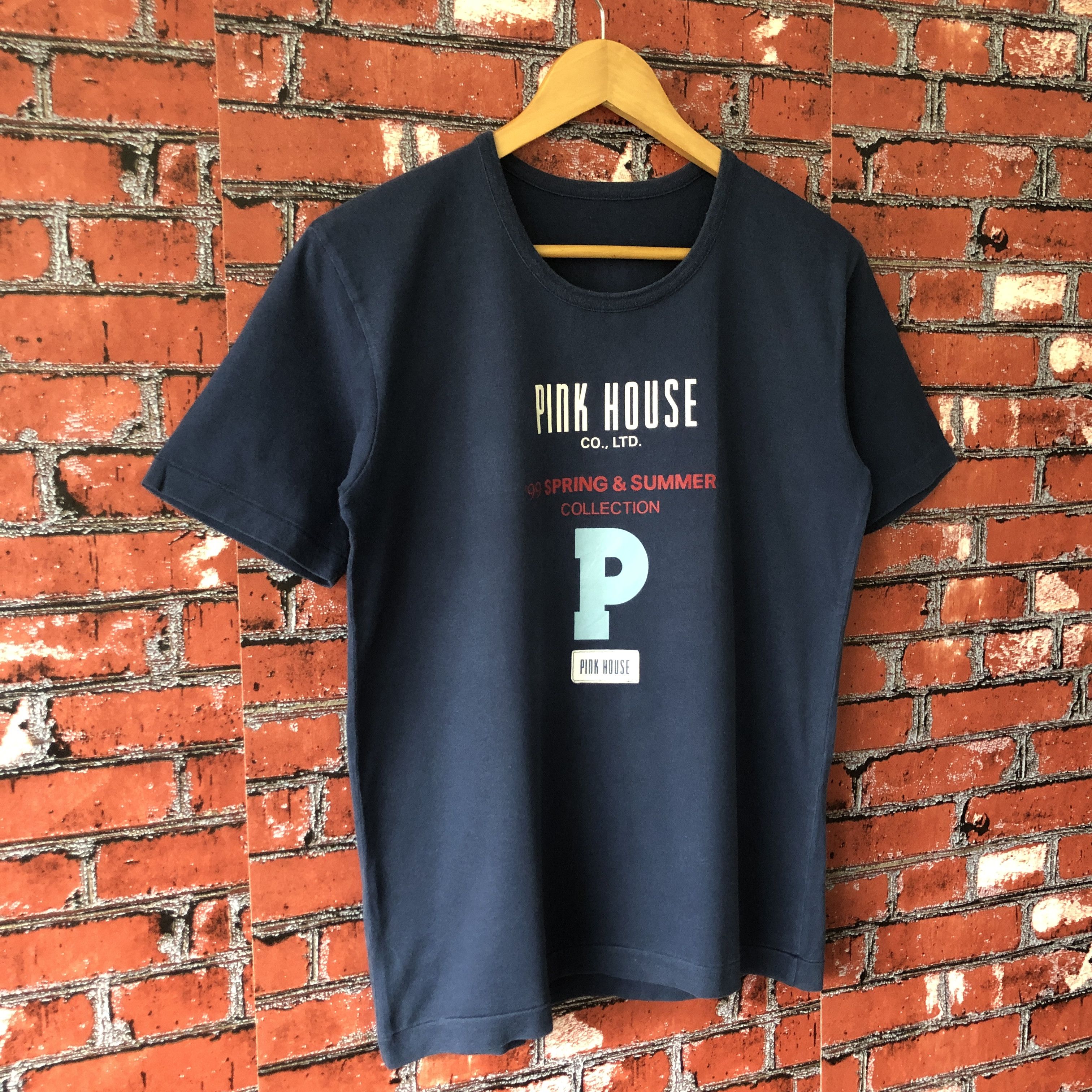 Karl Helmut × Pink House × Vintage SS99 Pink House Karl Helmut Big Logo Vintage Tee Shirt M Size US M / EU 48-50 / 2 - 9 Thumbnail
