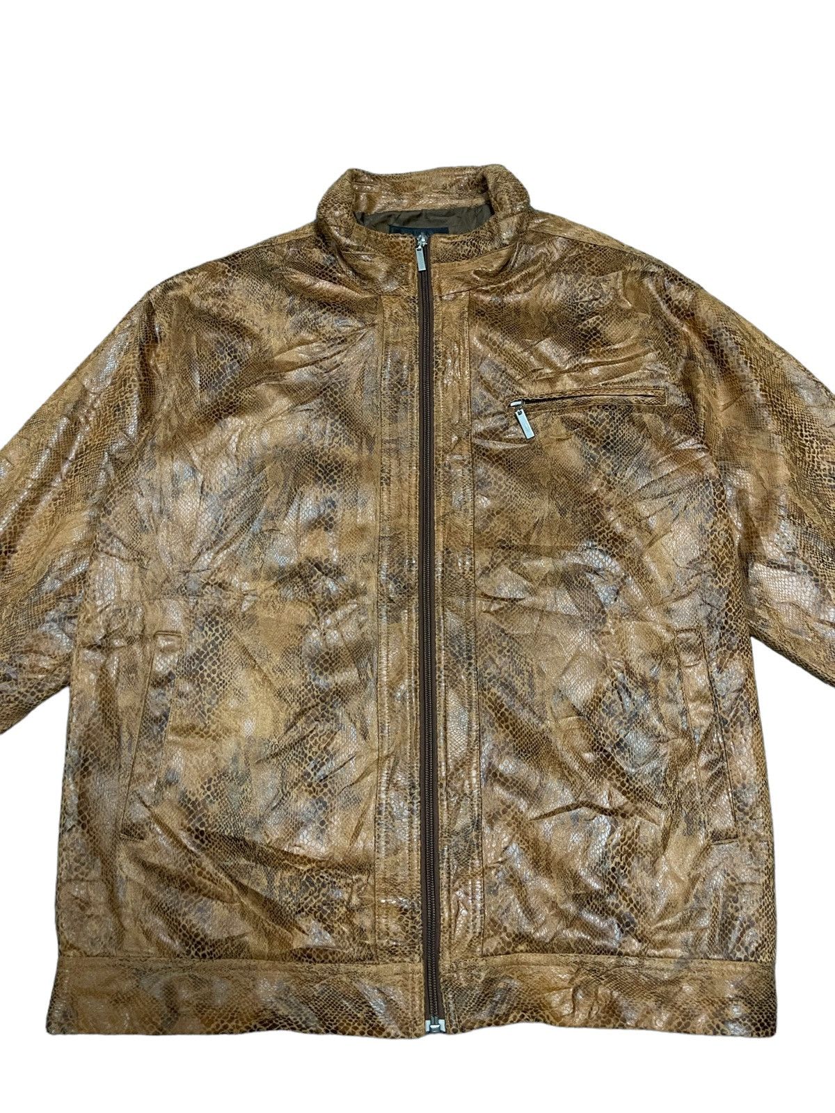 Who Decides War Vintage Japanese Brand Snake Skin Style Jacket Size US M / EU 48-50 / 2 - 5 Thumbnail