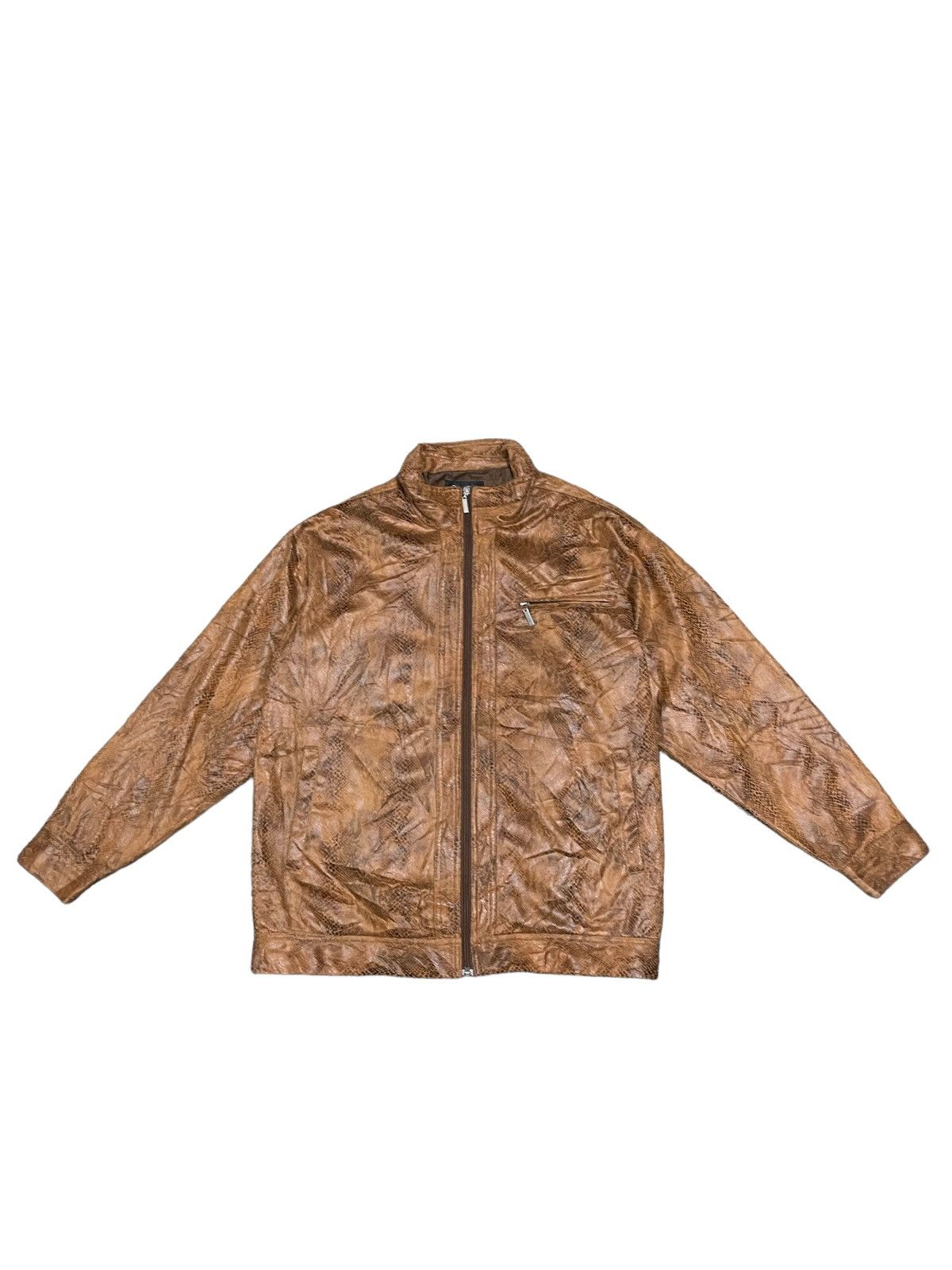Who Decides War Vintage Japanese Brand Snake Skin Style Jacket Size US M / EU 48-50 / 2 - 1 Thumbnail