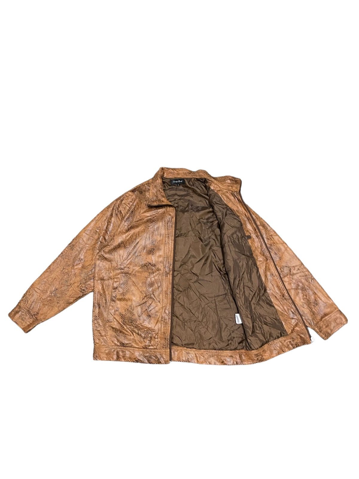 Who Decides War Vintage Japanese Brand Snake Skin Style Jacket Size US M / EU 48-50 / 2 - 2 Thumbnail