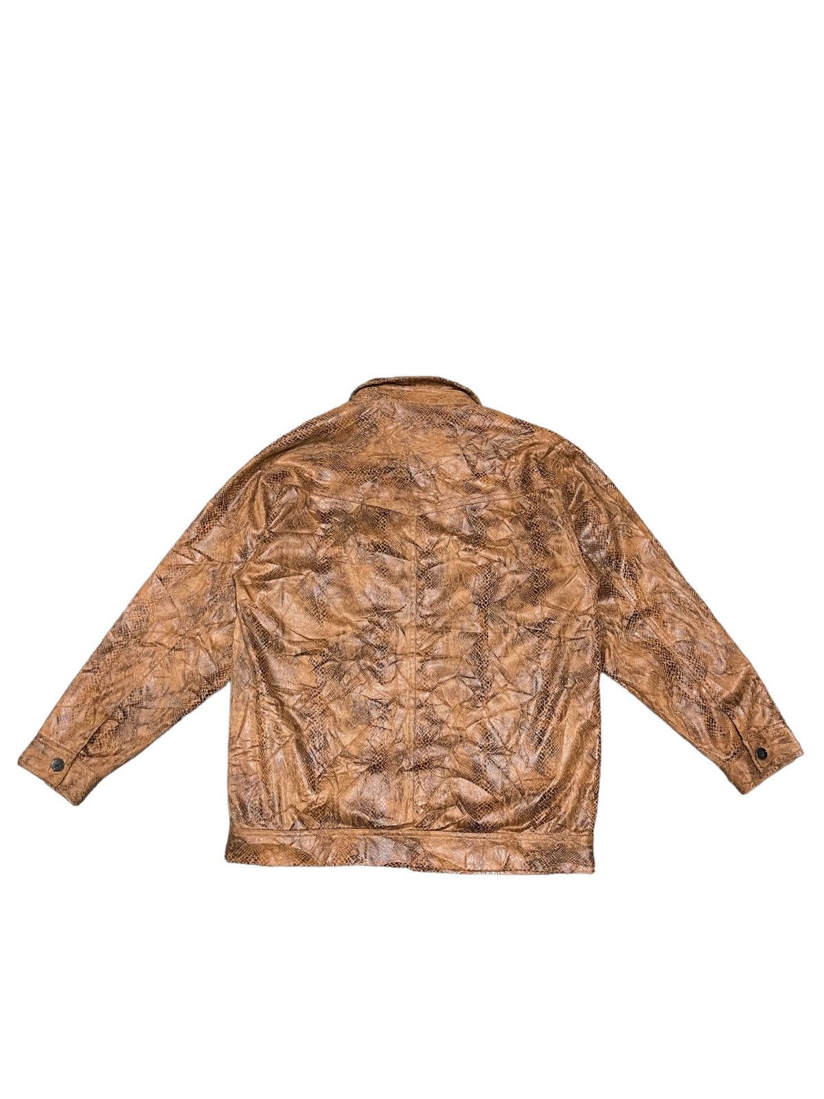 Who Decides War Vintage Japanese Brand Snake Skin Style Jacket Size US M / EU 48-50 / 2 - 4 Thumbnail