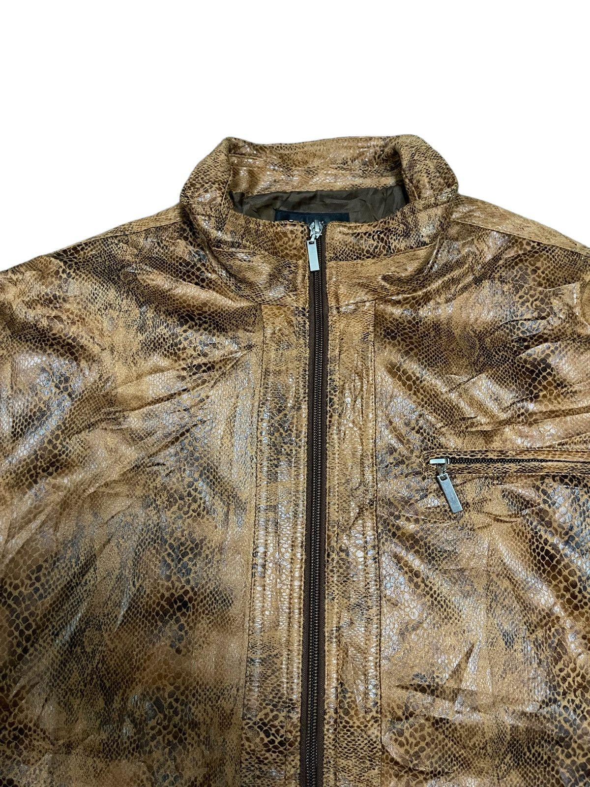Who Decides War Vintage Japanese Brand Snake Skin Style Jacket Size US M / EU 48-50 / 2 - 6 Thumbnail