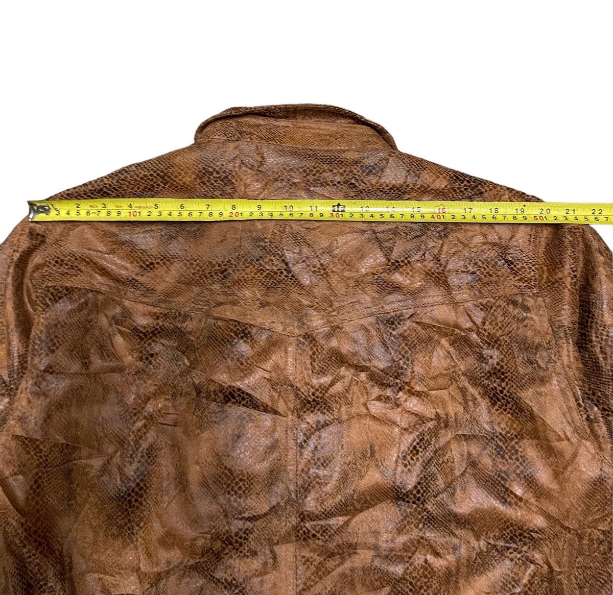 Who Decides War Vintage Japanese Brand Snake Skin Style Jacket Size US M / EU 48-50 / 2 - 14 Thumbnail