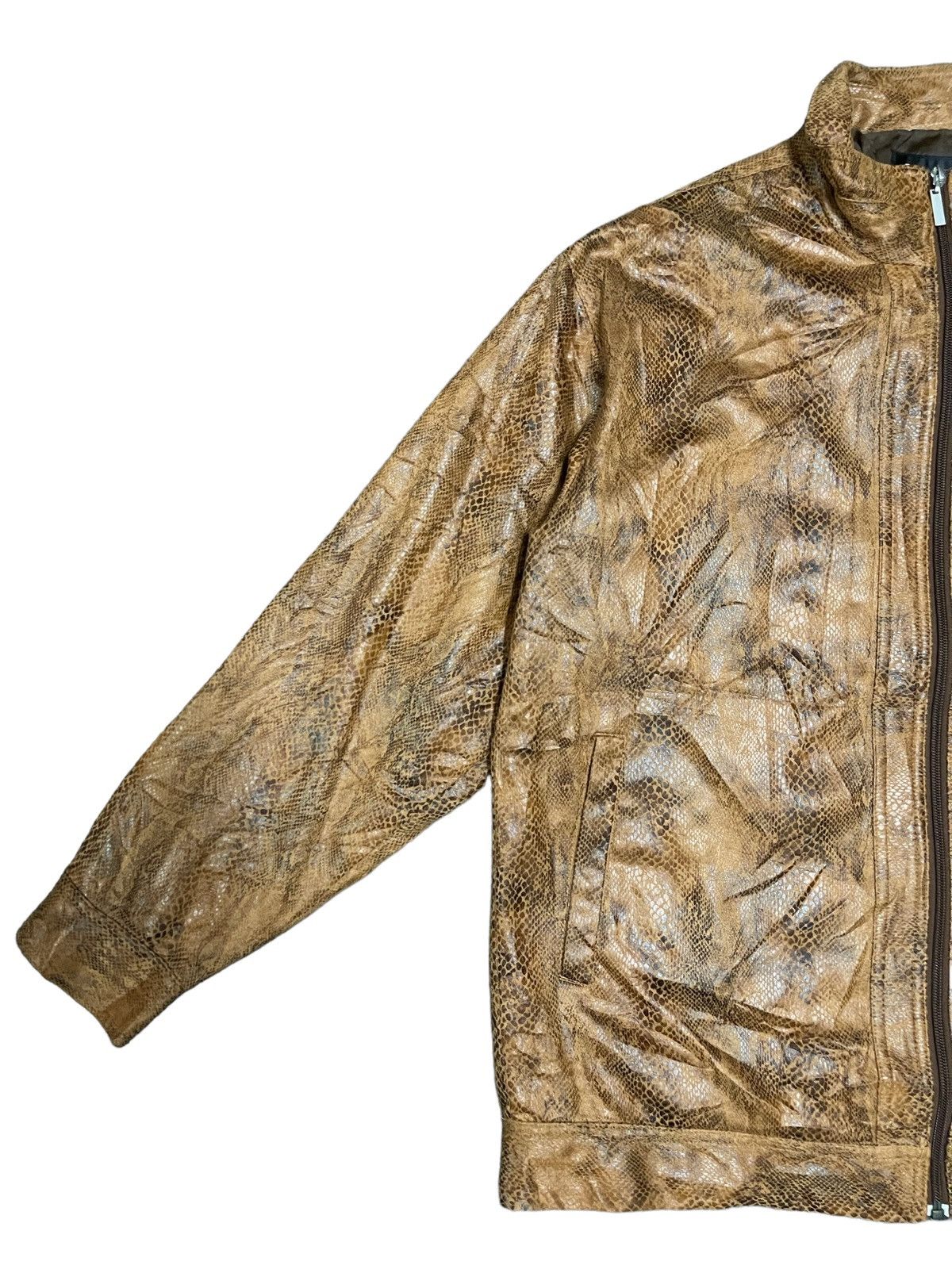 Who Decides War Vintage Japanese Brand Snake Skin Style Jacket Size US M / EU 48-50 / 2 - 7 Thumbnail