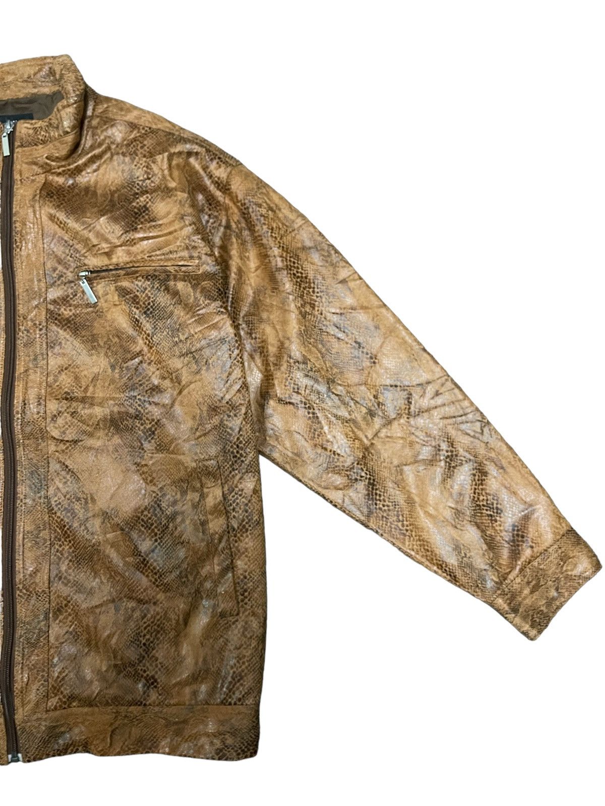 Who Decides War Vintage Japanese Brand Snake Skin Style Jacket Size US M / EU 48-50 / 2 - 8 Thumbnail