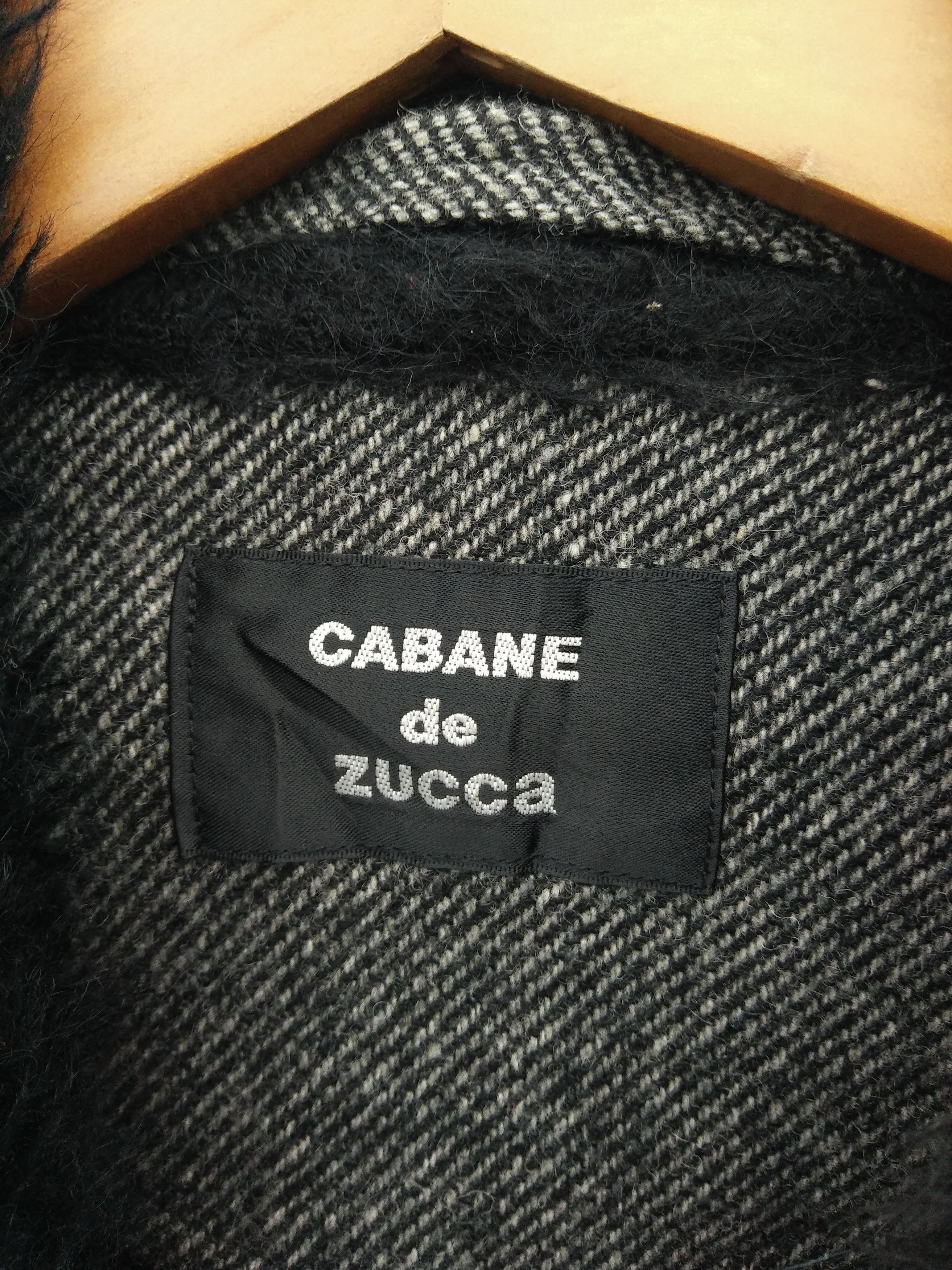 CABANE de ZUCCa × Issey Miyake × Japanese Brand Vintage Cabane de Zucca Mods Indie Women Punk Jacket Sweater Size M / US 6-8 / IT 42-44 - 19 Thumbnail