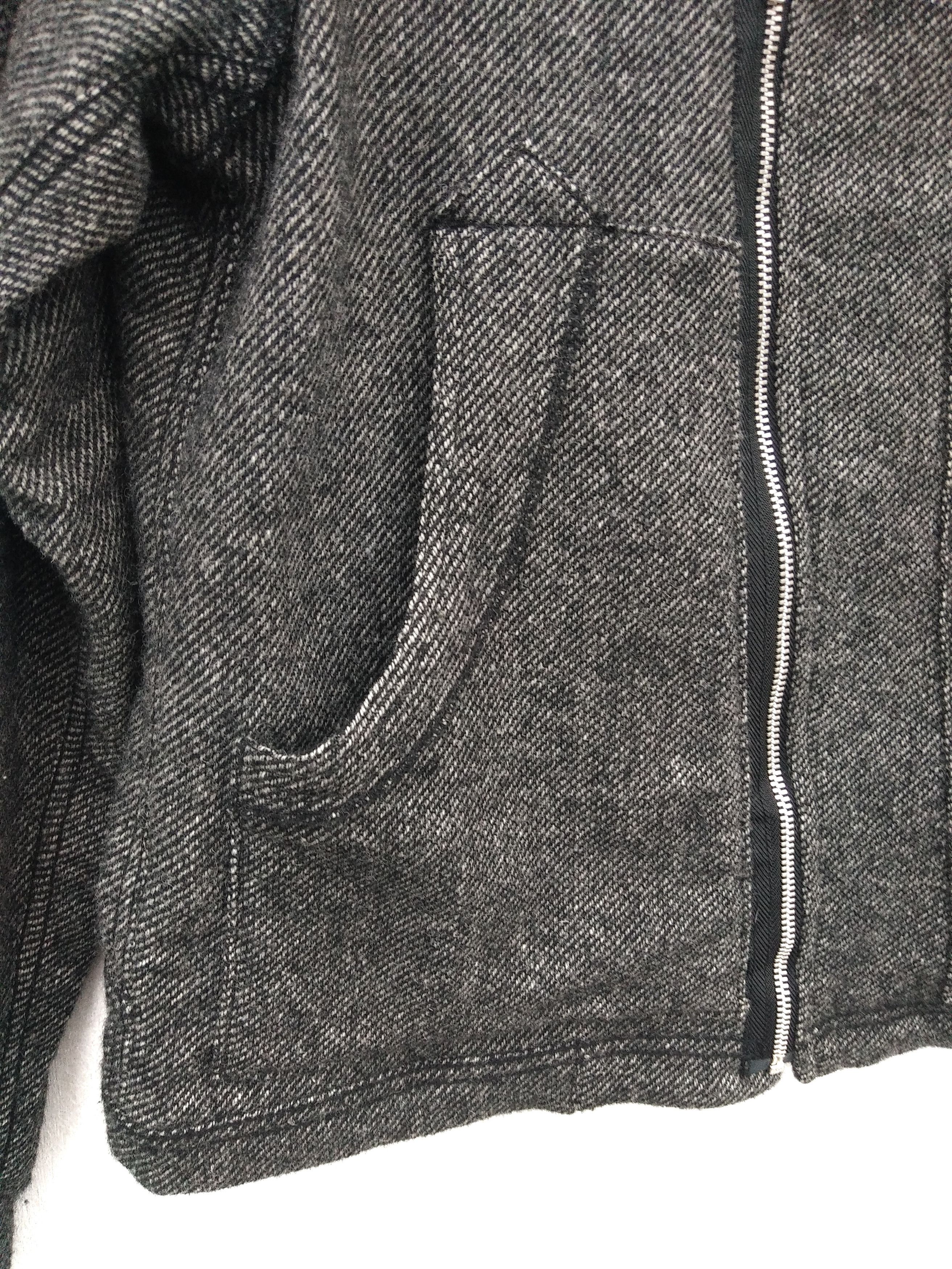 CABANE de ZUCCa × Issey Miyake × Japanese Brand Vintage Cabane de Zucca Mods Indie Women Punk Jacket Sweater Size M / US 6-8 / IT 42-44 - 9 Thumbnail