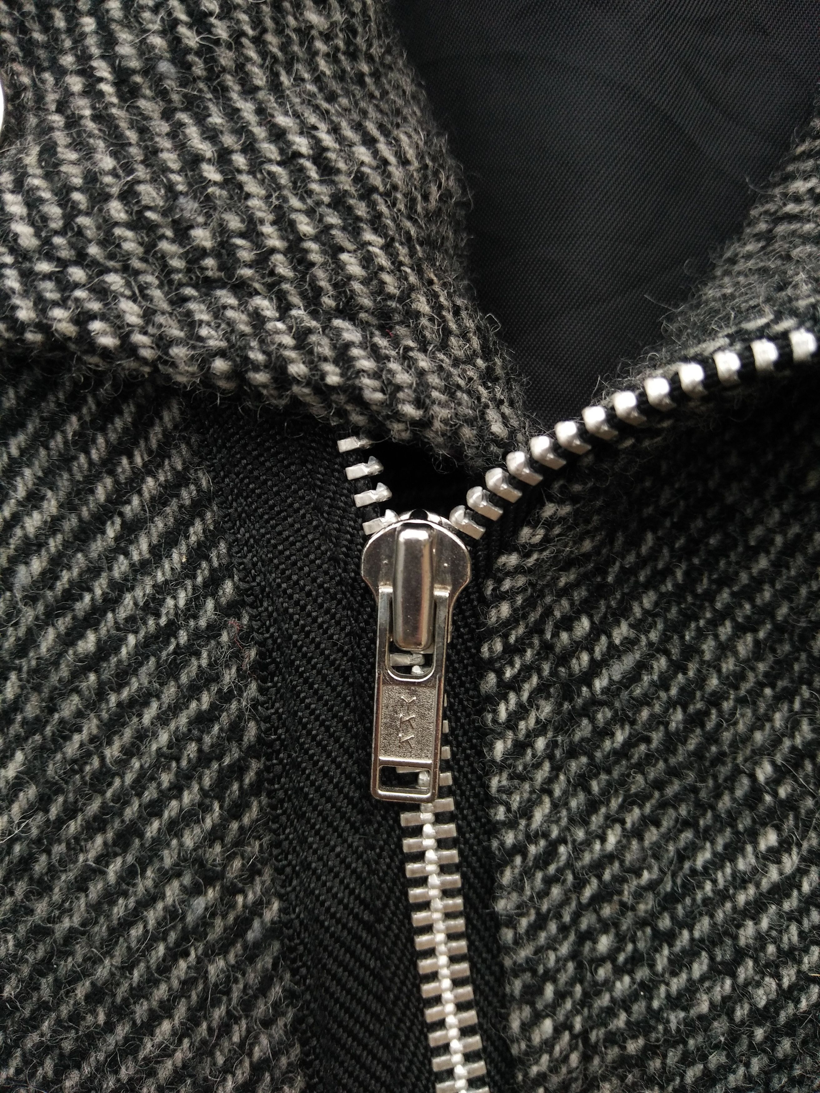 CABANE de ZUCCa × Issey Miyake × Japanese Brand Vintage Cabane de Zucca Mods Indie Women Punk Jacket Sweater Size M / US 6-8 / IT 42-44 - 18 Thumbnail
