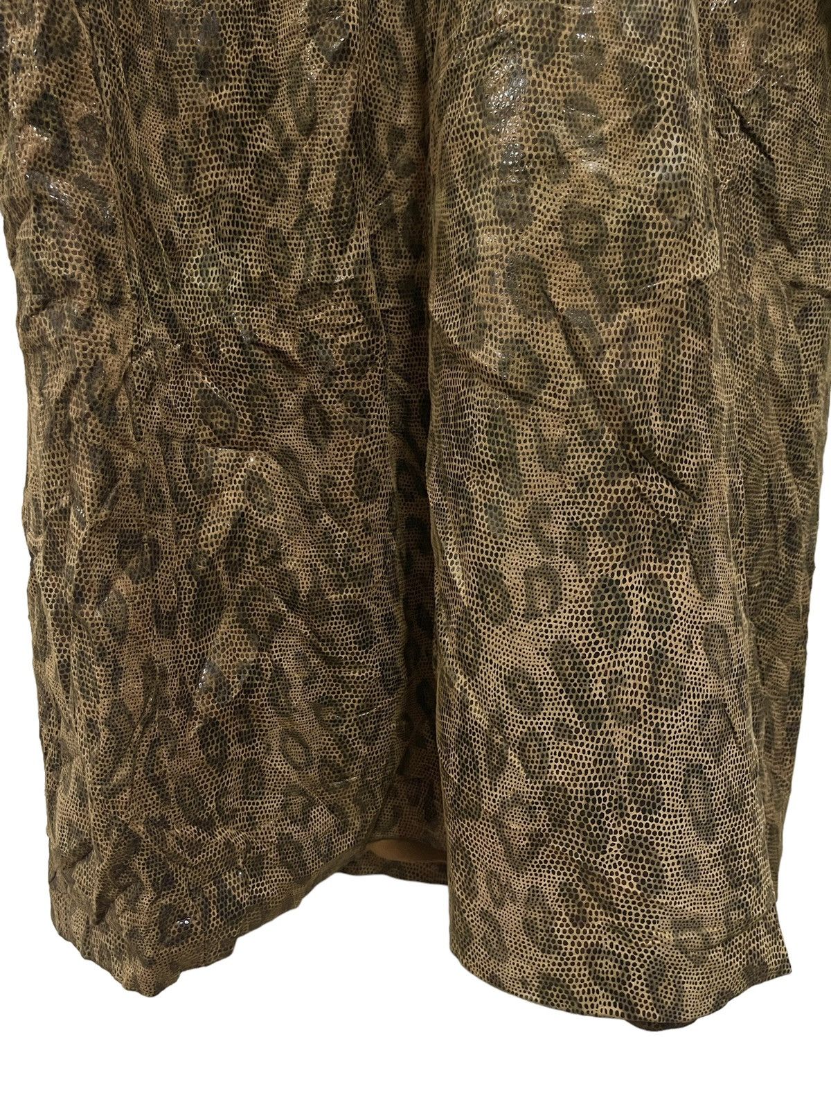 Vintage Vintage Leopard Leather Trench Coat Jha-Jha by Fook Designer Size US M / EU 48-50 / 2 - 9 Thumbnail