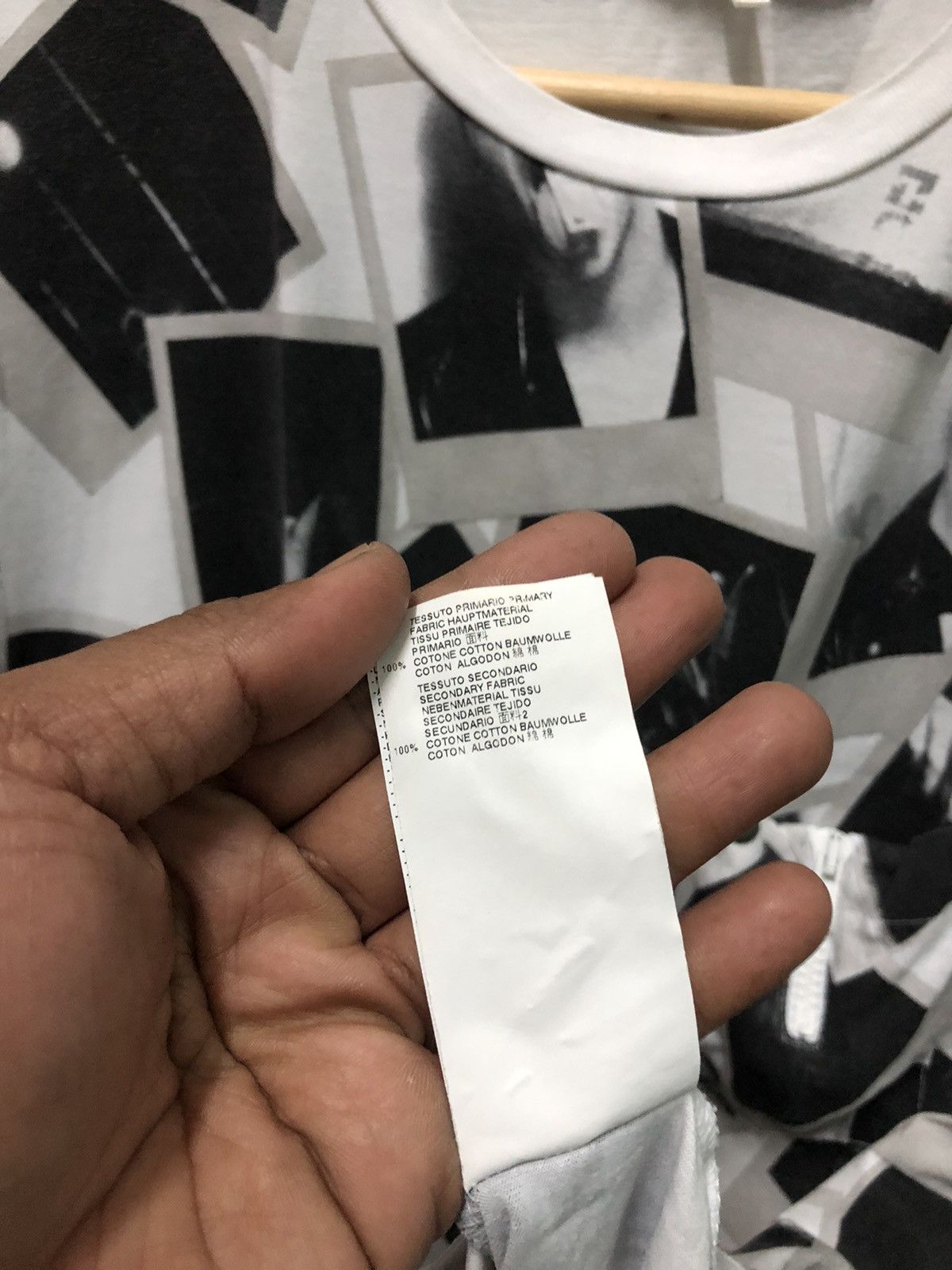Maison Margiela MAISON MARGIELA POLAROID AND PEACE, JOY TEE FULLPRINT Size US M / EU 48-50 / 2 - 11 Thumbnail