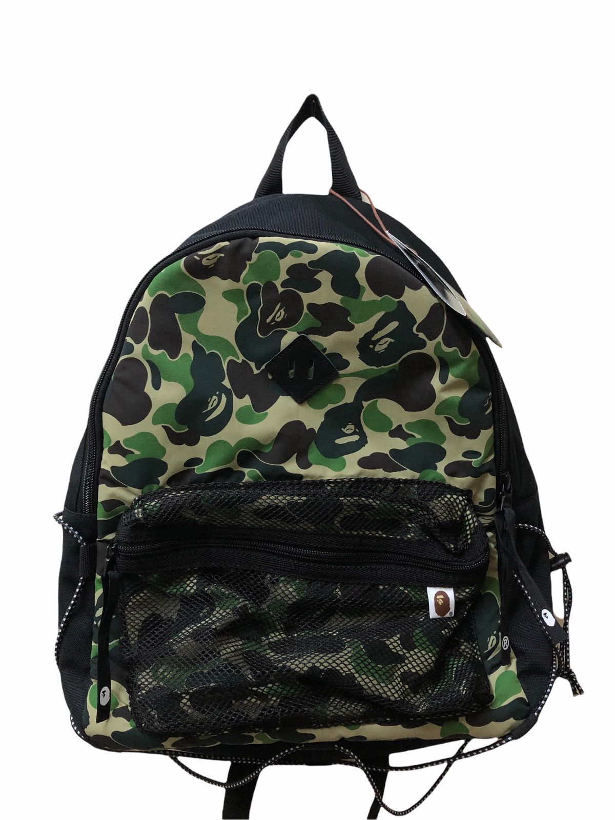 Bape BATHING APE BAG PACK TRAVEL BAG CAMO ABC | Grailed