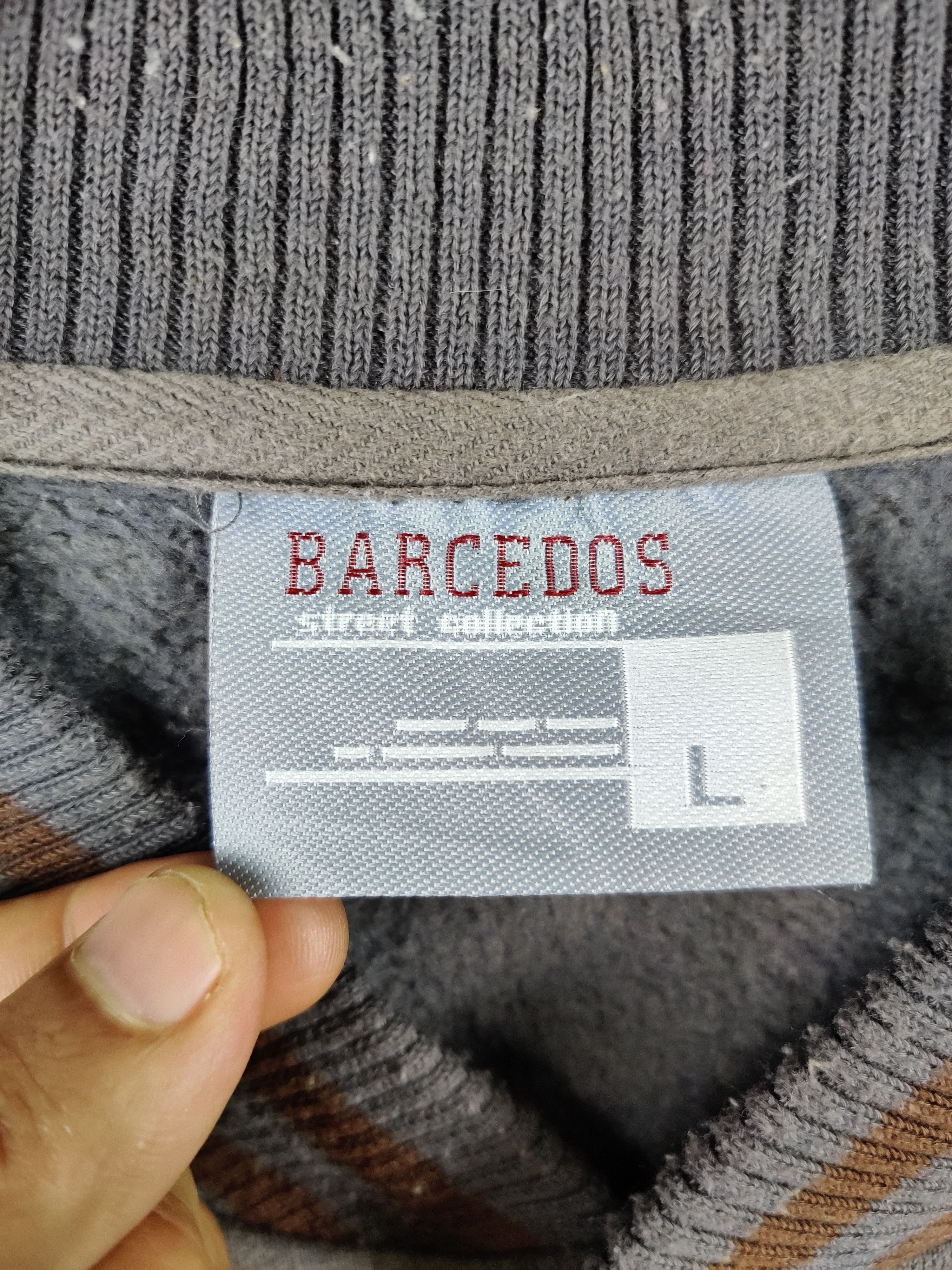 Japanese Brand Barcedos Plain Sweater Jacket Snap Button Size US L / EU 52-54 / 3 - 7 Thumbnail