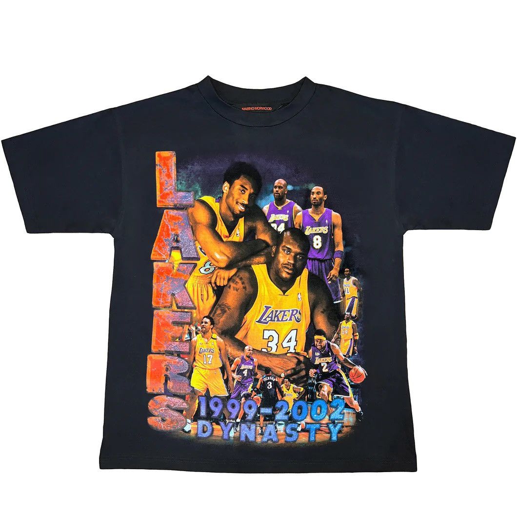 Marino Morwood LAST DROP EVER EVER Marino Morwood LA Lakers Dynasty T-Shirt Size US M / EU 48-50 / 2 - 3 Thumbnail