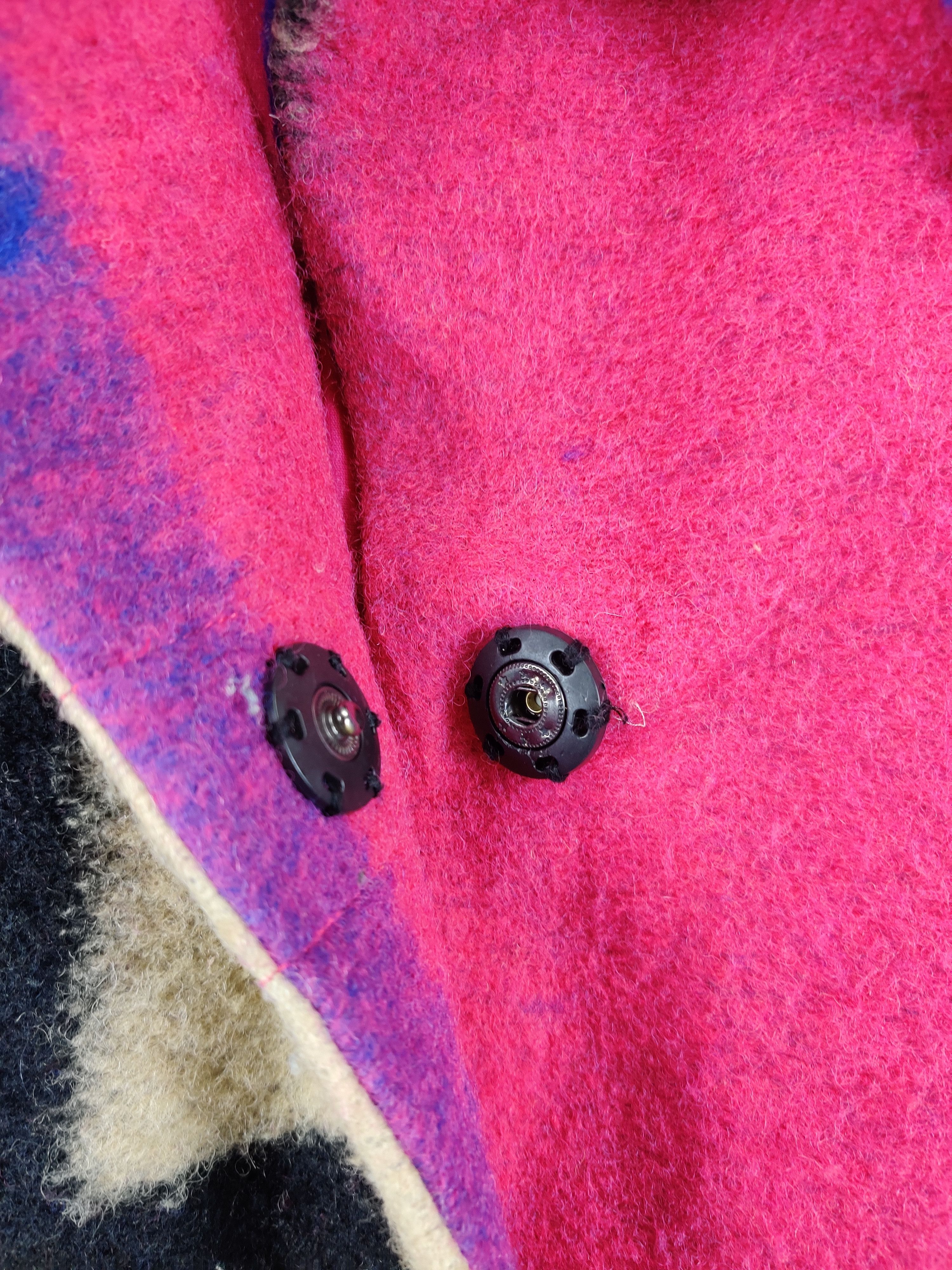 Japanese Brand Vintage Via Faburrica Wool Plaid Coat Nice Design Size US M / EU 48-50 / 2 - 5 Thumbnail