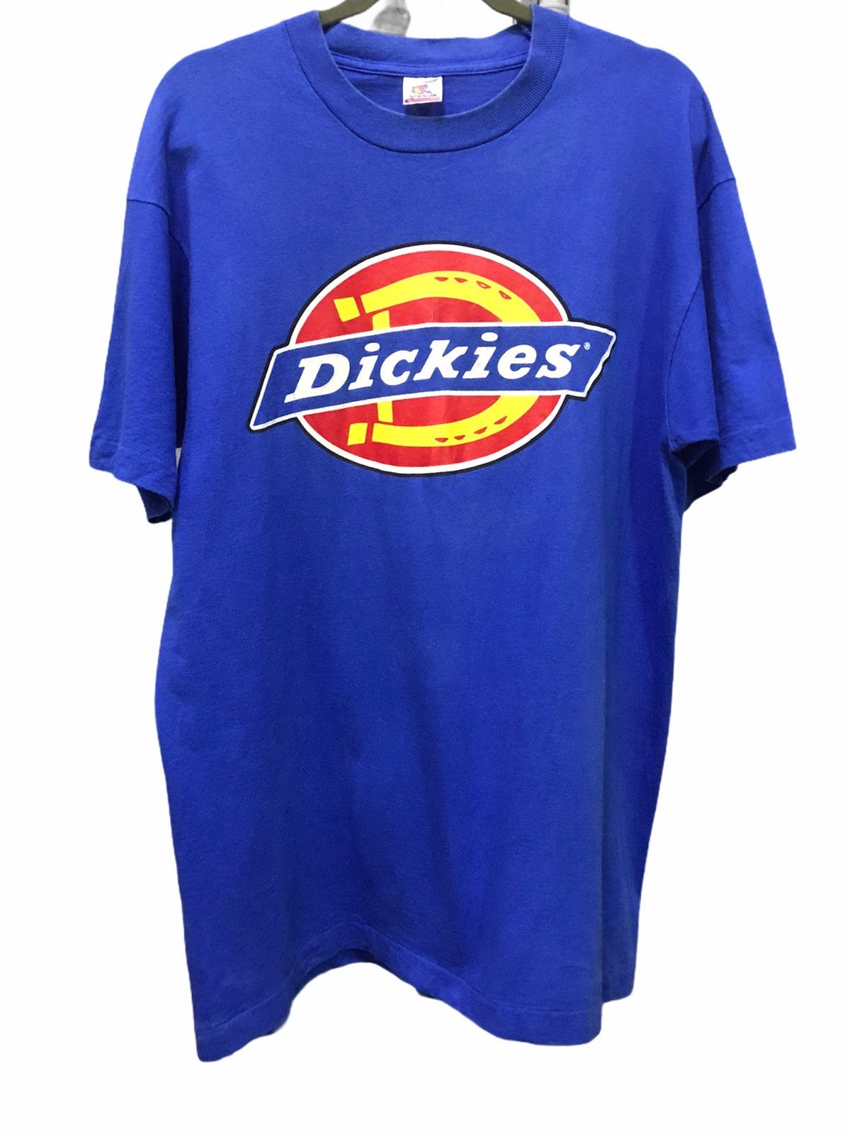 Dickies 90s Dickies Big Logo Tshirt Made In Usa Size US L / EU 52-54 / 3 - 1 Thumbnail