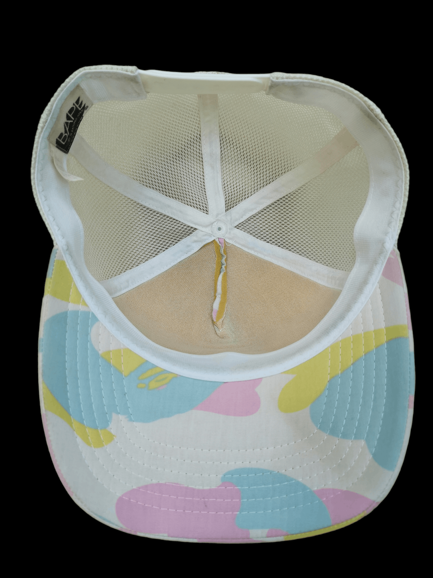 Bape BAPE Cotton Candy College Mesh Cap Size ONE SIZE - 5 Thumbnail