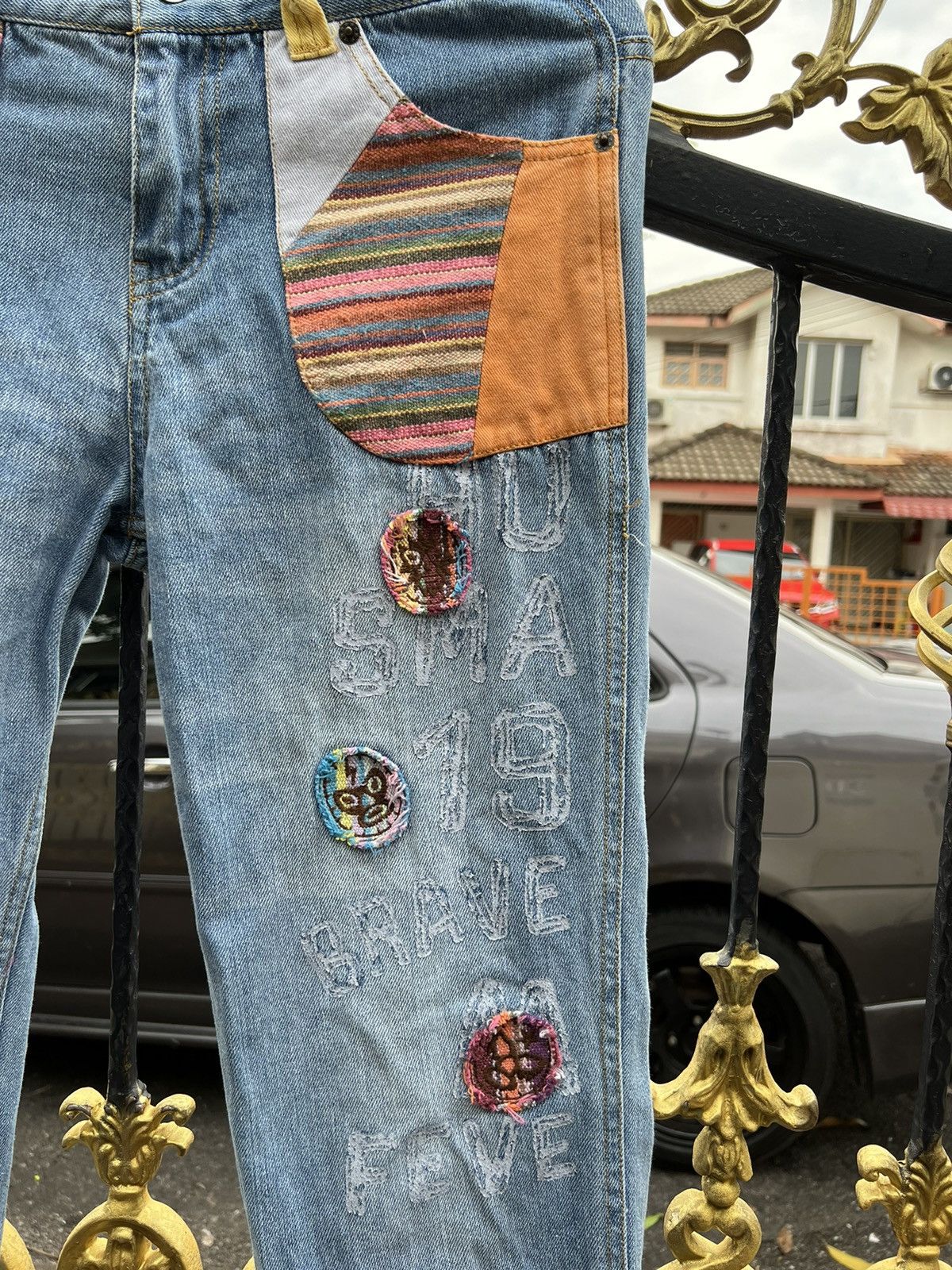 Japanese Brand × Vintage Vintage rough natural charm jeans Size US 30 / EU 46 - 3 Thumbnail