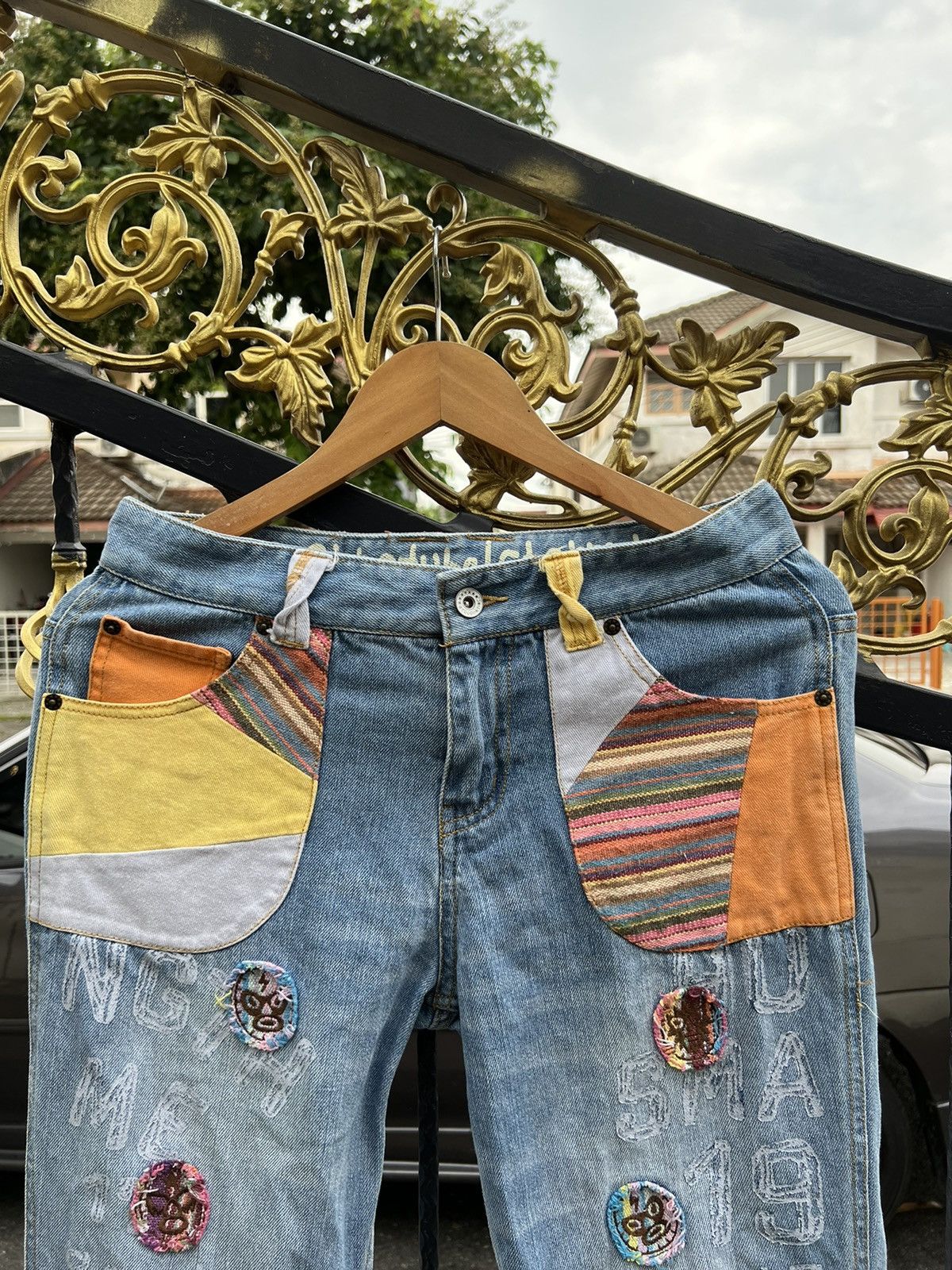 Japanese Brand × Vintage Vintage rough natural charm jeans Size US 30 / EU 46 - 7 Thumbnail