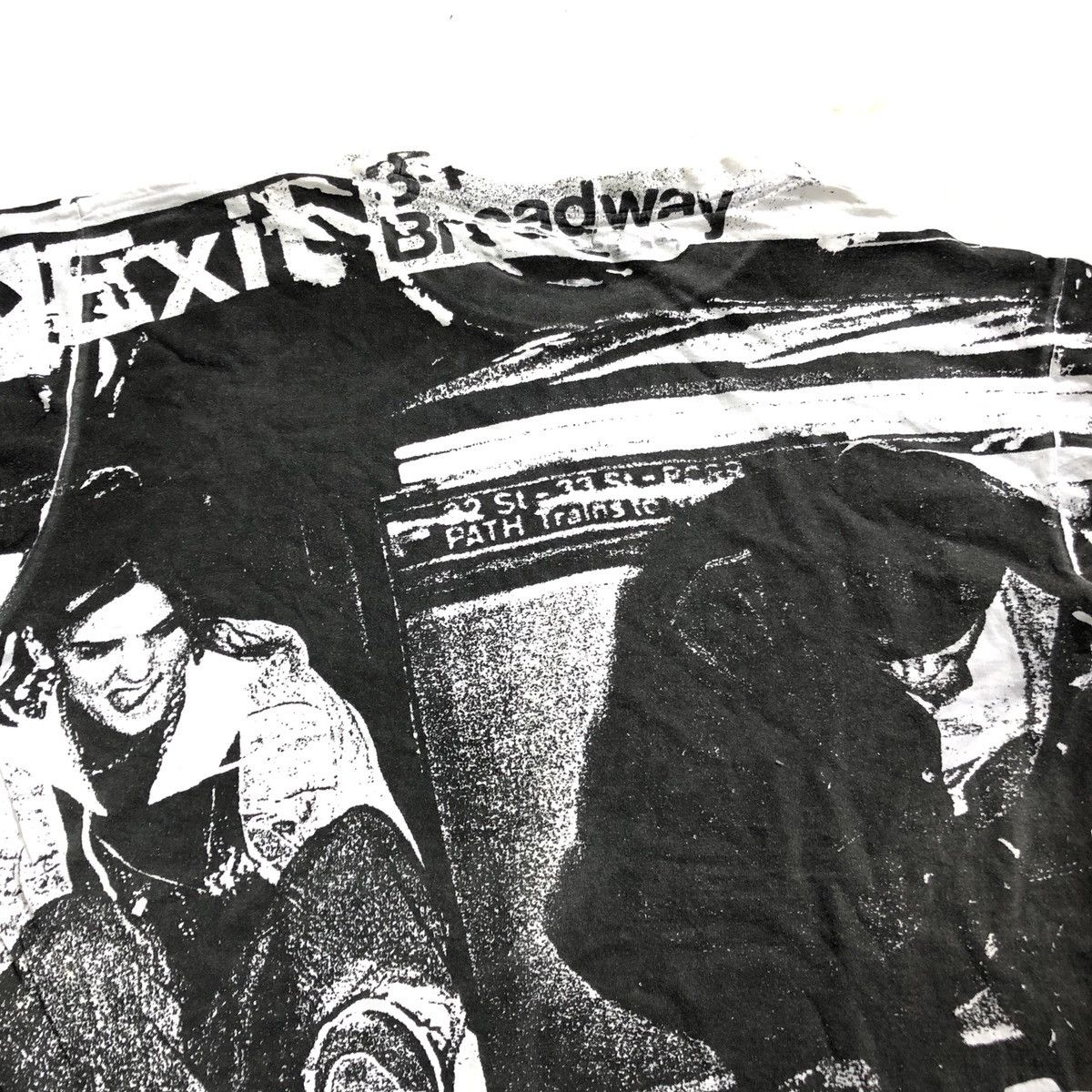 Vintage Rare! Vintage Overprint Couples Escape Broadway Exit Tee Size US M / EU 48-50 / 2 - 10 Thumbnail