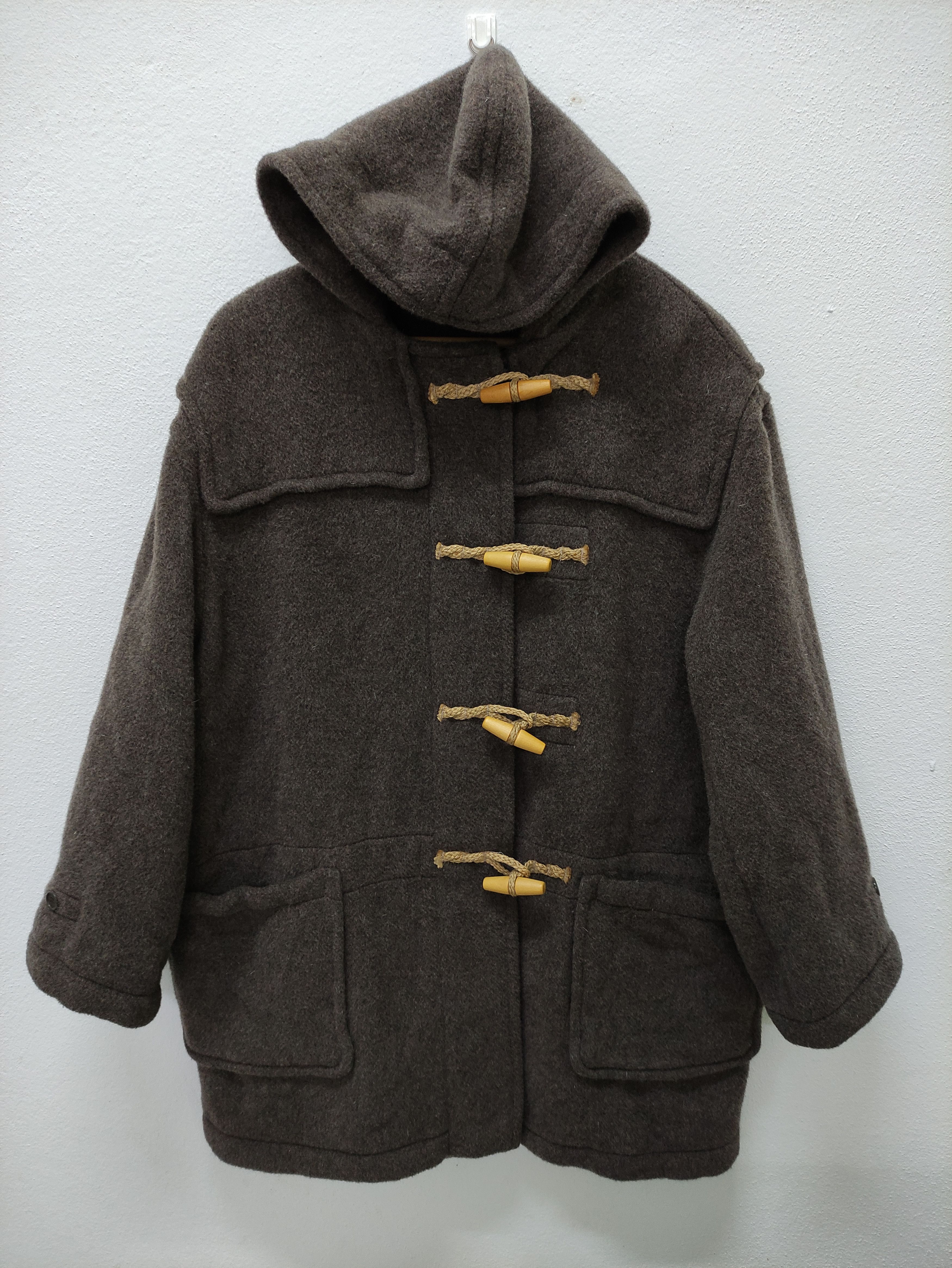 Margaret Howell Vintage Margaret Howell MHL Wool Duffle Coat Jacket England Size US M / EU 48-50 / 2 - 1 Thumbnail