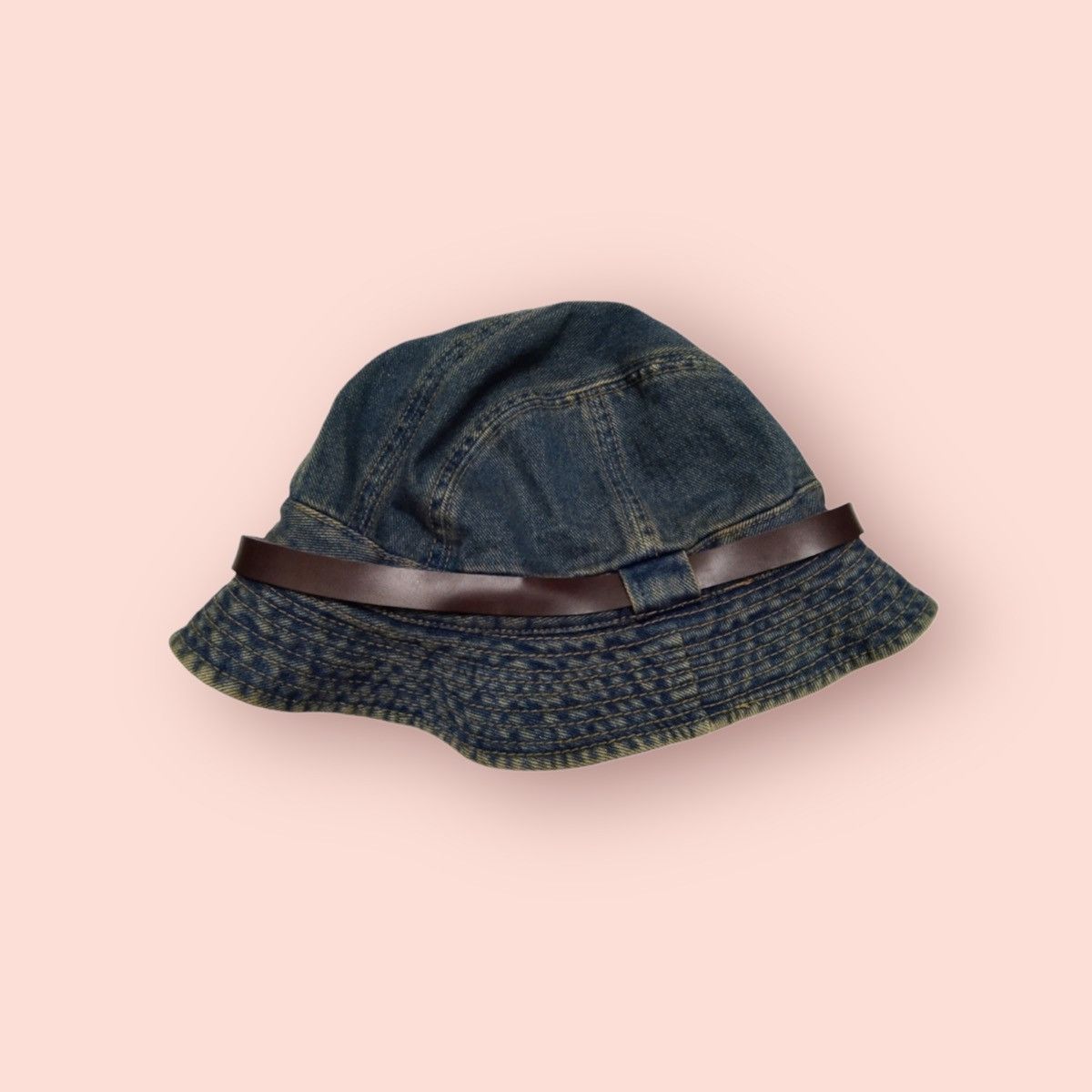 Designer × Golden Denim × Vintage RARE VINTAGE DENIM BUCKET HAT SPORT REPLAY Size ONE SIZE - 4 Thumbnail