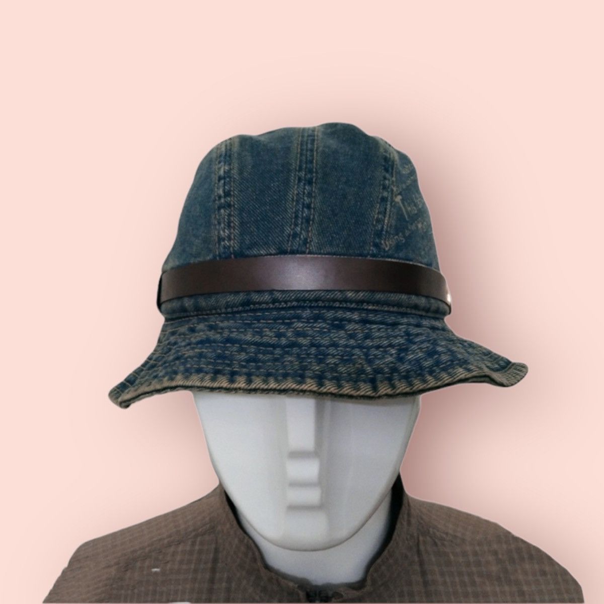 Designer × Golden Denim × Vintage RARE VINTAGE DENIM BUCKET HAT SPORT REPLAY Size ONE SIZE - 8 Thumbnail
