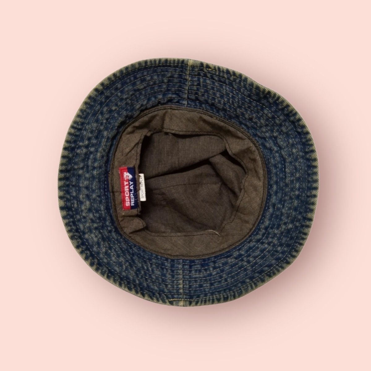 Designer × Golden Denim × Vintage RARE VINTAGE DENIM BUCKET HAT SPORT REPLAY Size ONE SIZE - 10 Thumbnail