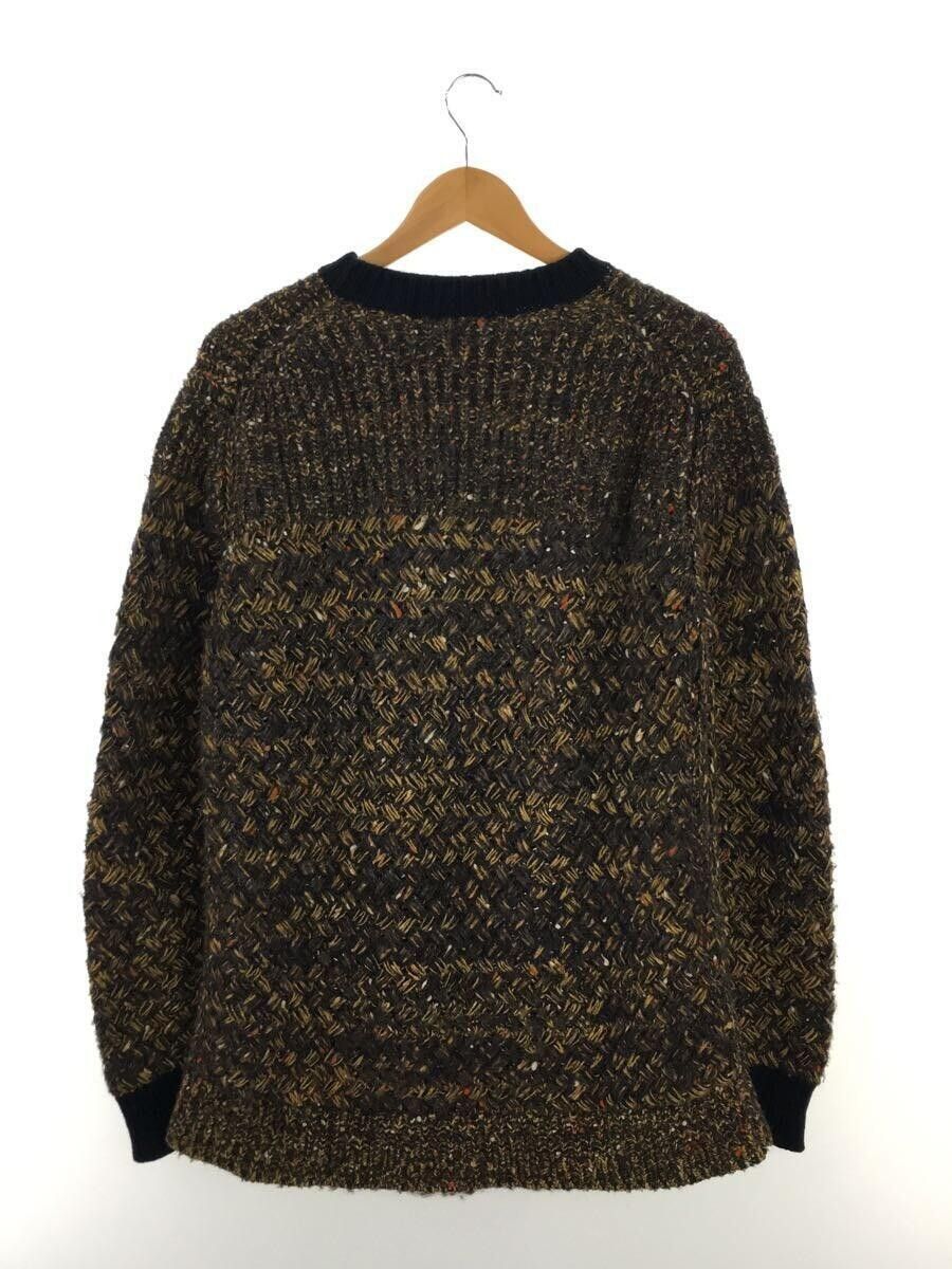 Comme des Garcons × Junya Watanabe Cross Hatch Wool Melange Knit Sweater Size US M / EU 48-50 / 2 - 2 Thumbnail