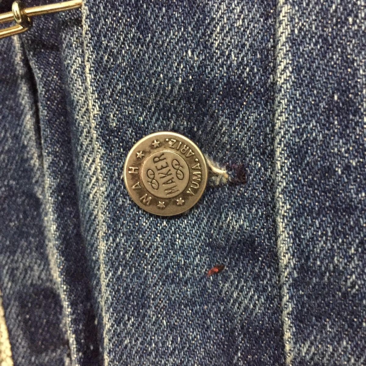 Denime Glued Patchy Custom Made Punk Vest Like Greg Lauren Design Size US M / EU 48-50 / 2 - 7 Thumbnail