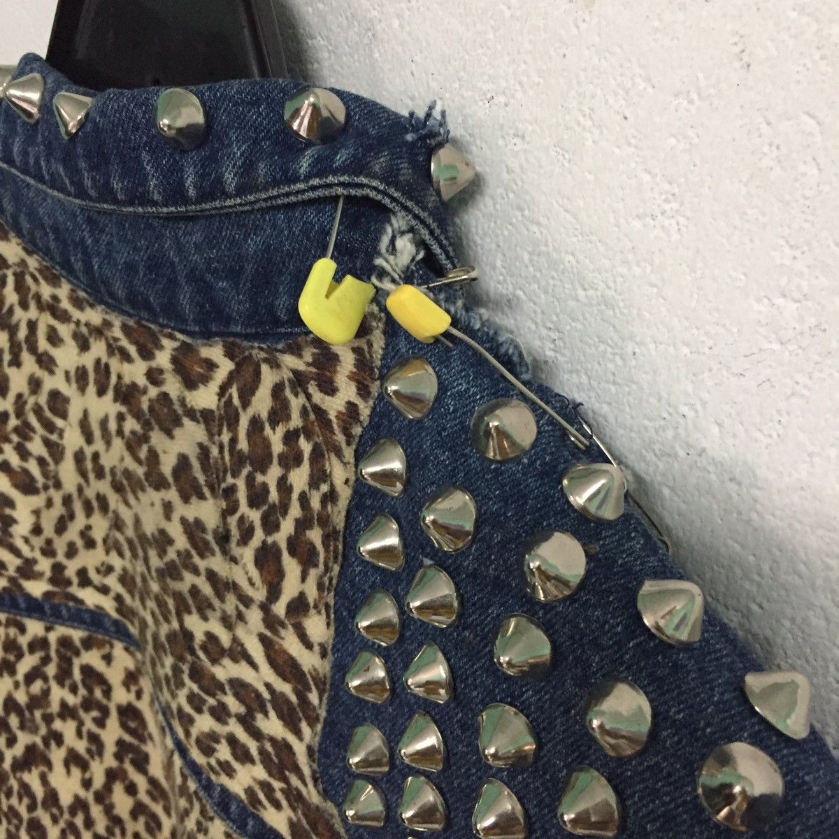 Denime Glued Patchy Custom Made Punk Vest Like Greg Lauren Design Size US M / EU 48-50 / 2 - 18 Thumbnail