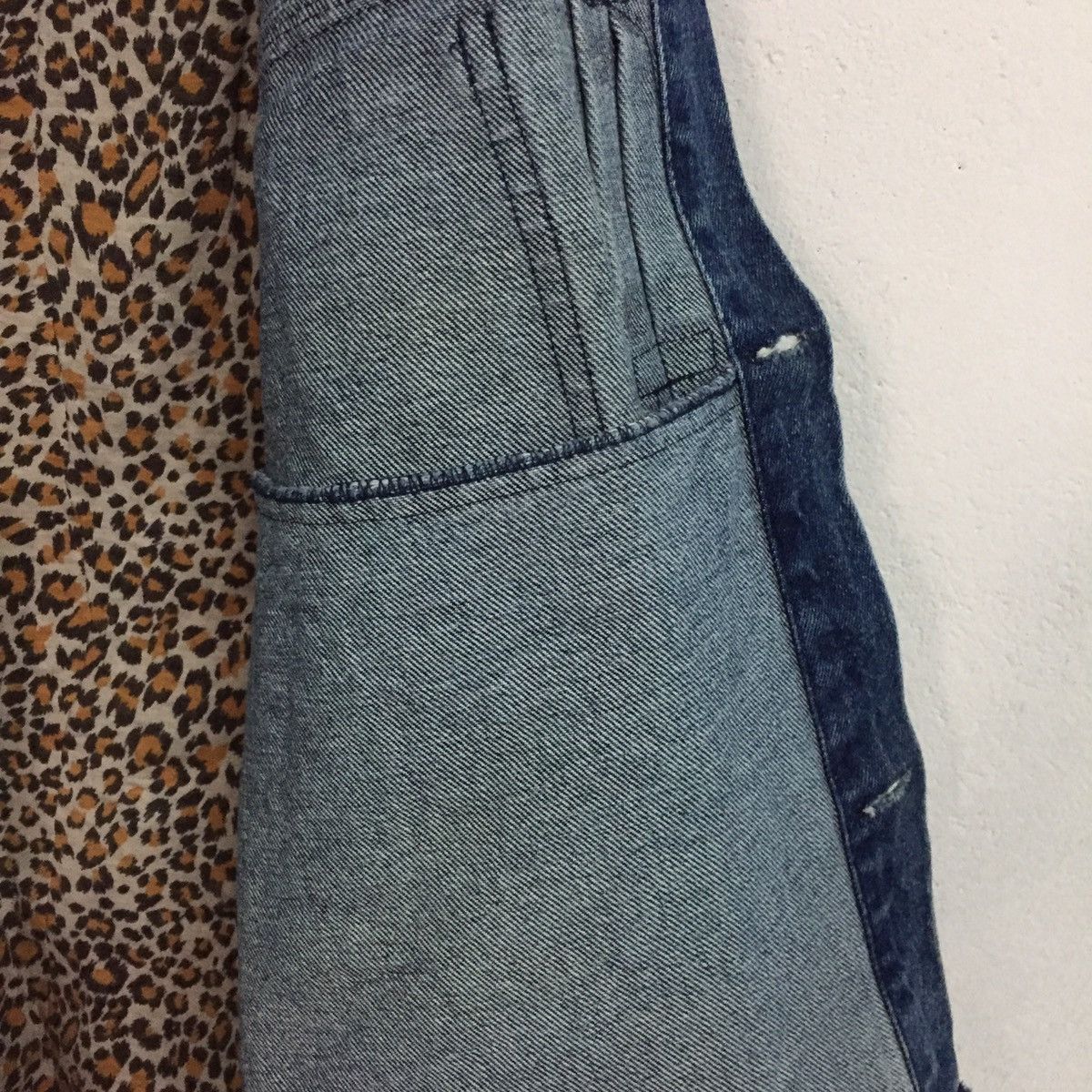 Denime Glued Patchy Custom Made Punk Vest Like Greg Lauren Design Size US M / EU 48-50 / 2 - 21 Thumbnail