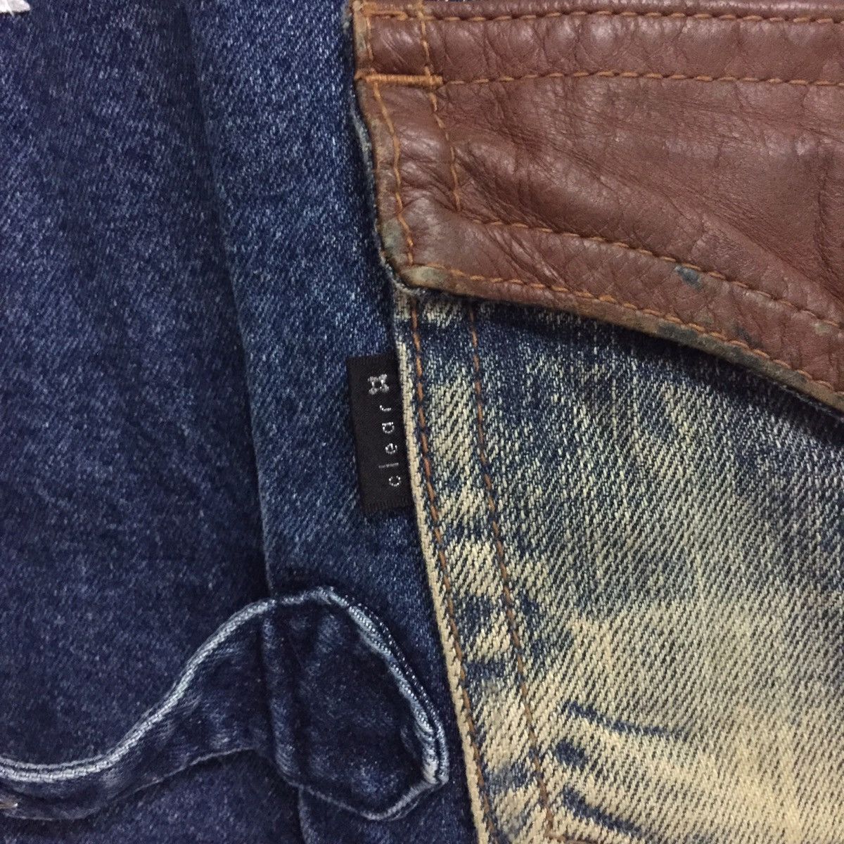Denime Glued Patchy Custom Made Punk Vest Like Greg Lauren Design Size US M / EU 48-50 / 2 - 17 Thumbnail