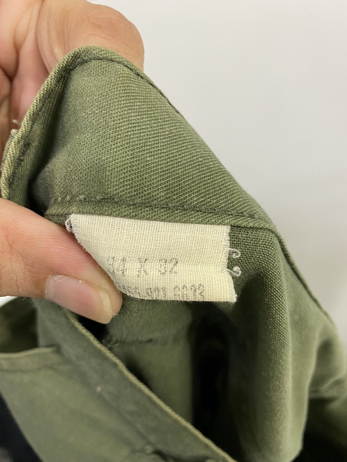 Vintage Vintage Military Fatigue Cargo pants Design Size US 34 / EU 50 - 10 Thumbnail