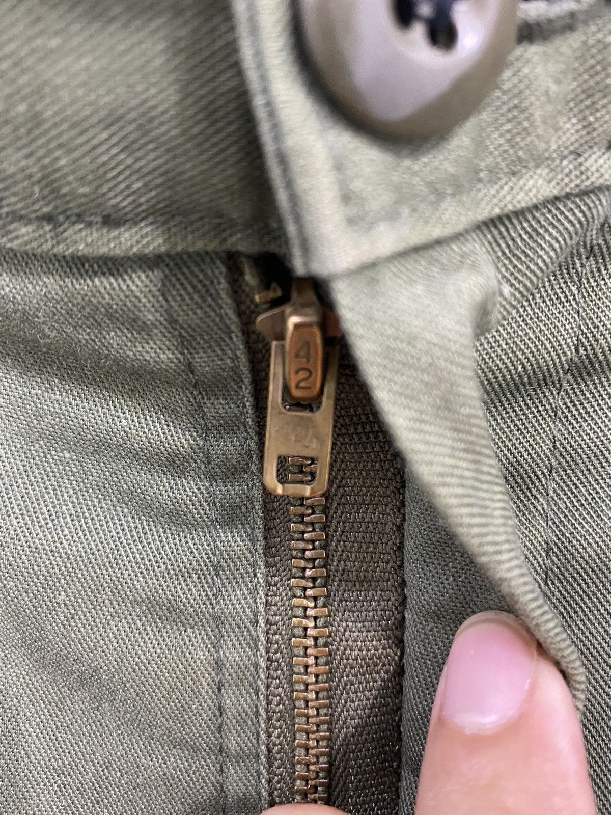 Vintage Vintage Military Fatigue Cargo pants Design Size US 34 / EU 50 - 12 Thumbnail